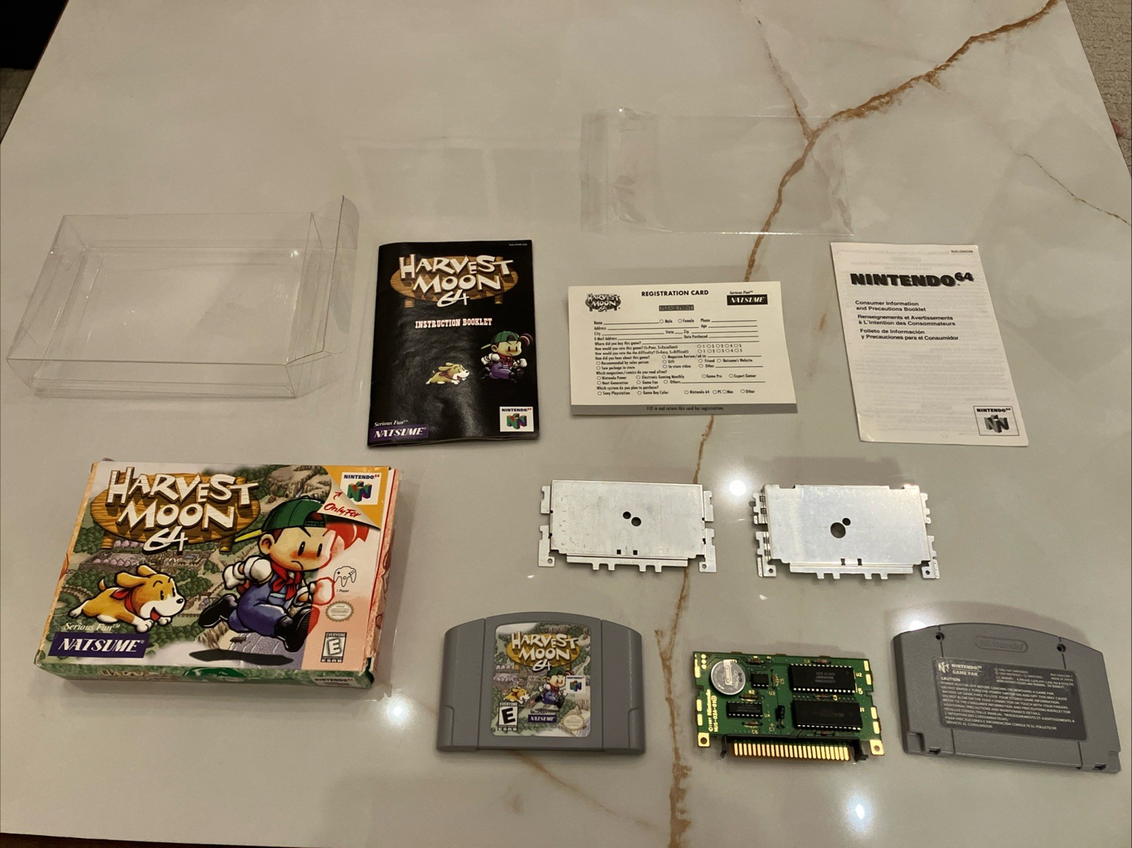 Harvest Moon 64 N64 Authentic CIB Complete W Manual & Registration Card Tested