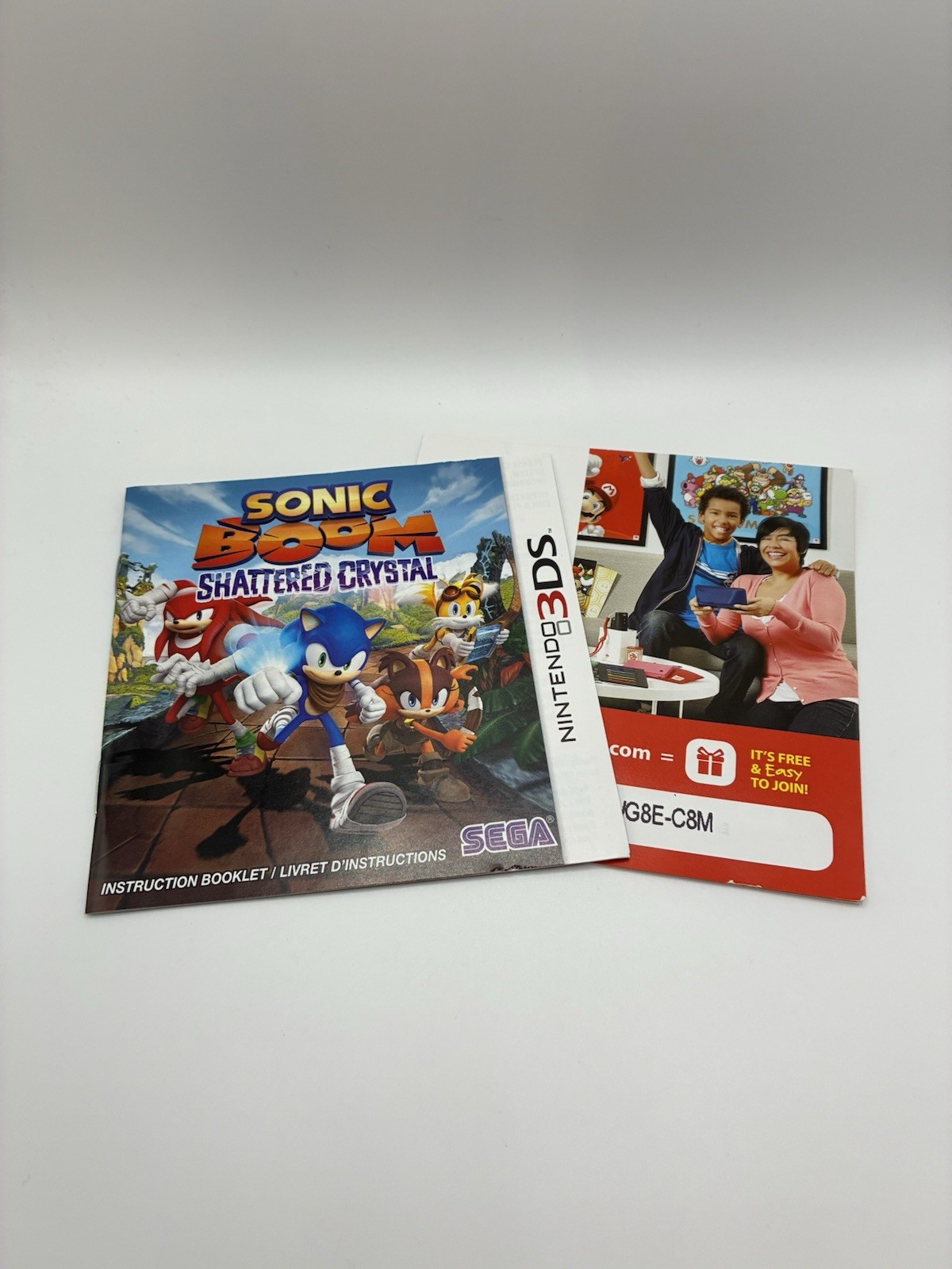 CIB Sonic Boom Shattered Crystal (Nintendo 3DS, 2014)