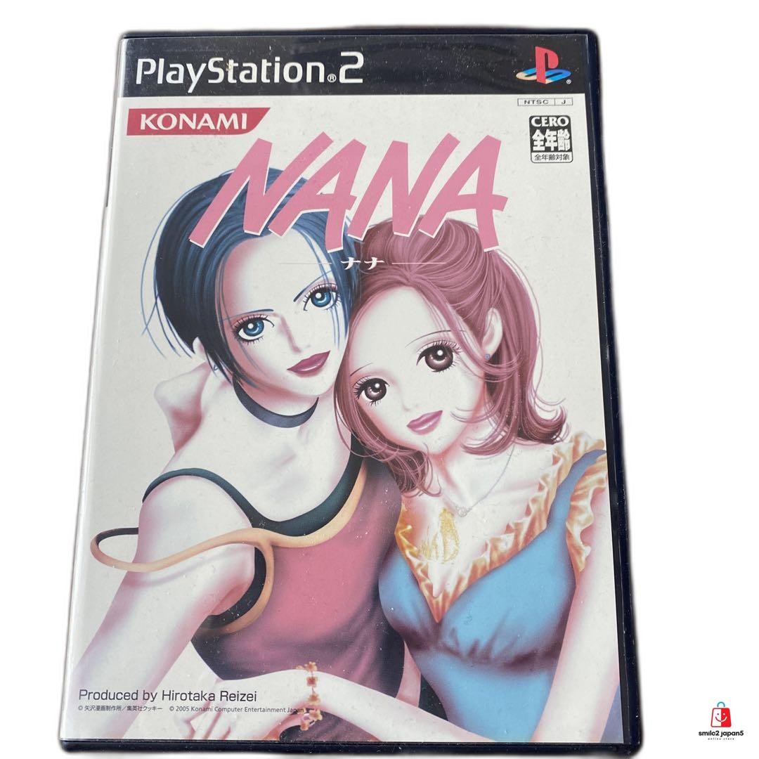 NANA Ai Yazawa Sony PlayStation 2 PS2 Japan JDM Anime Life Simulation Konami