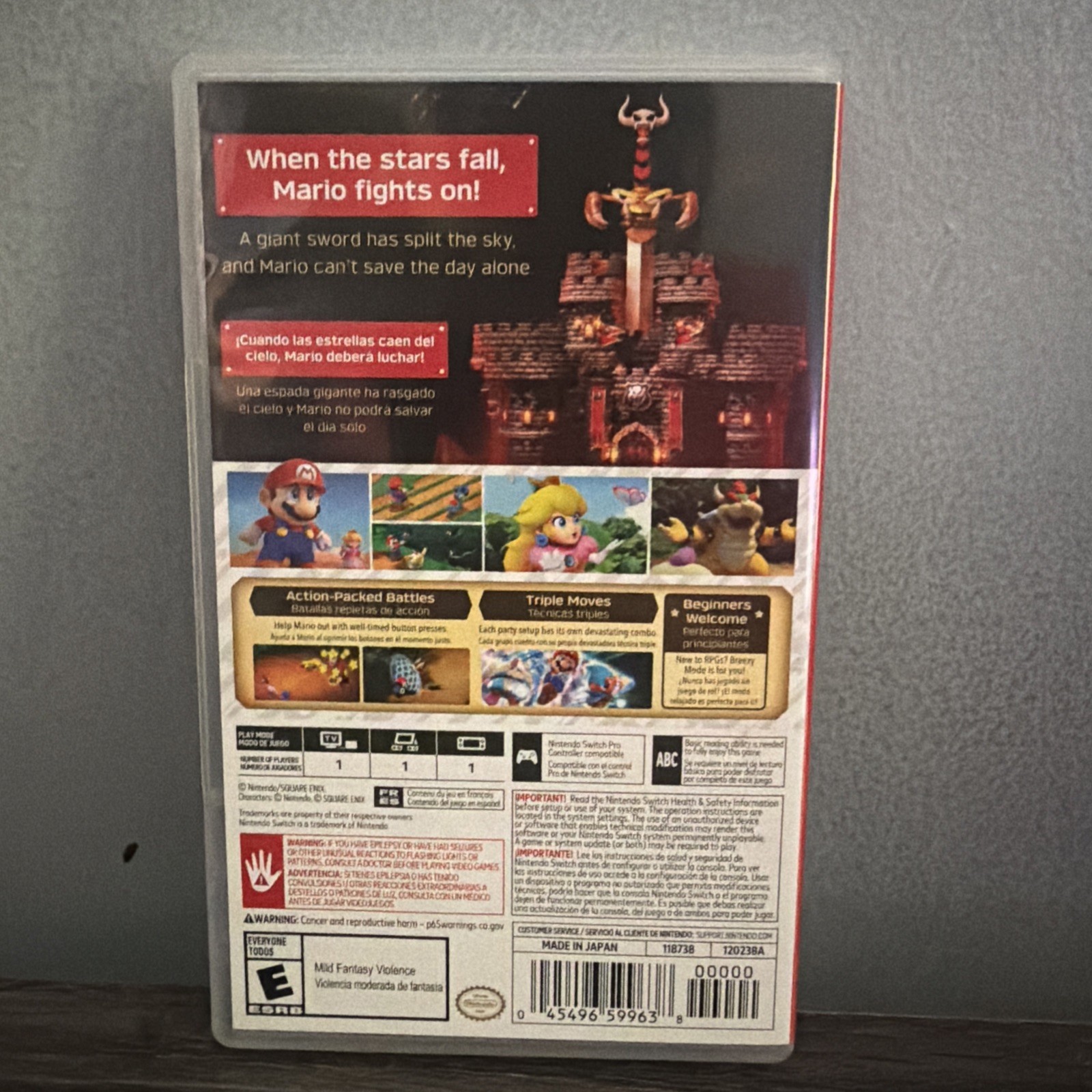 Super Mario RPG for Nintendo Switch E-Everyone