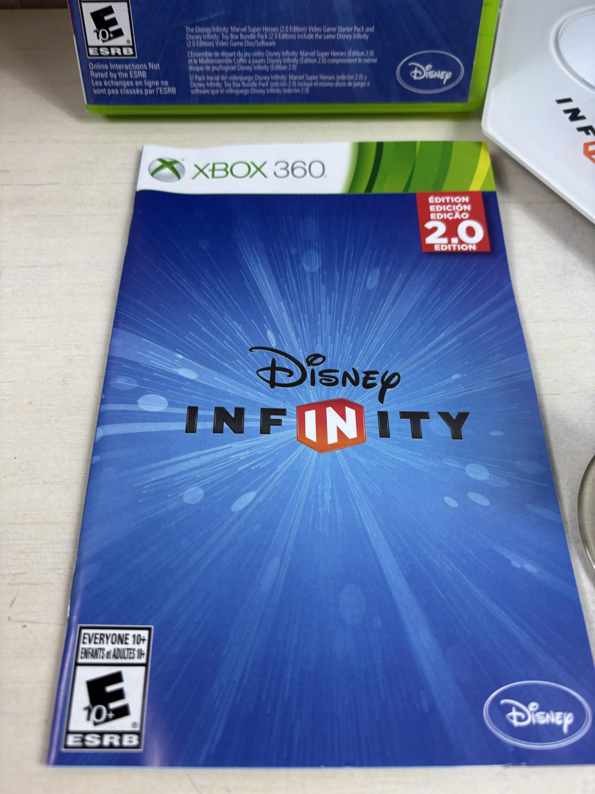 Disney Infinity 2.0 Xbox 360 Game Portal Base Stitch Merida Figures Complete Set