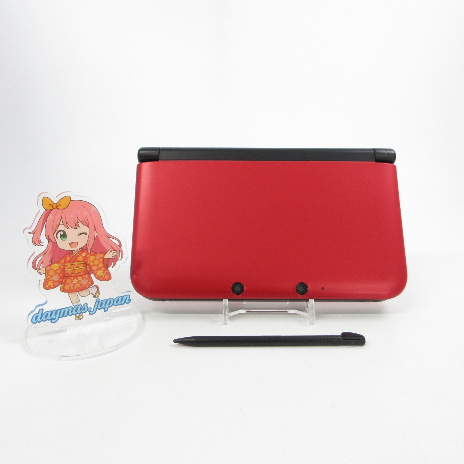 【Near Mint】Nintendo 3DS LL XL Red x Black Console ONLY Japanese Edition #ReRe08