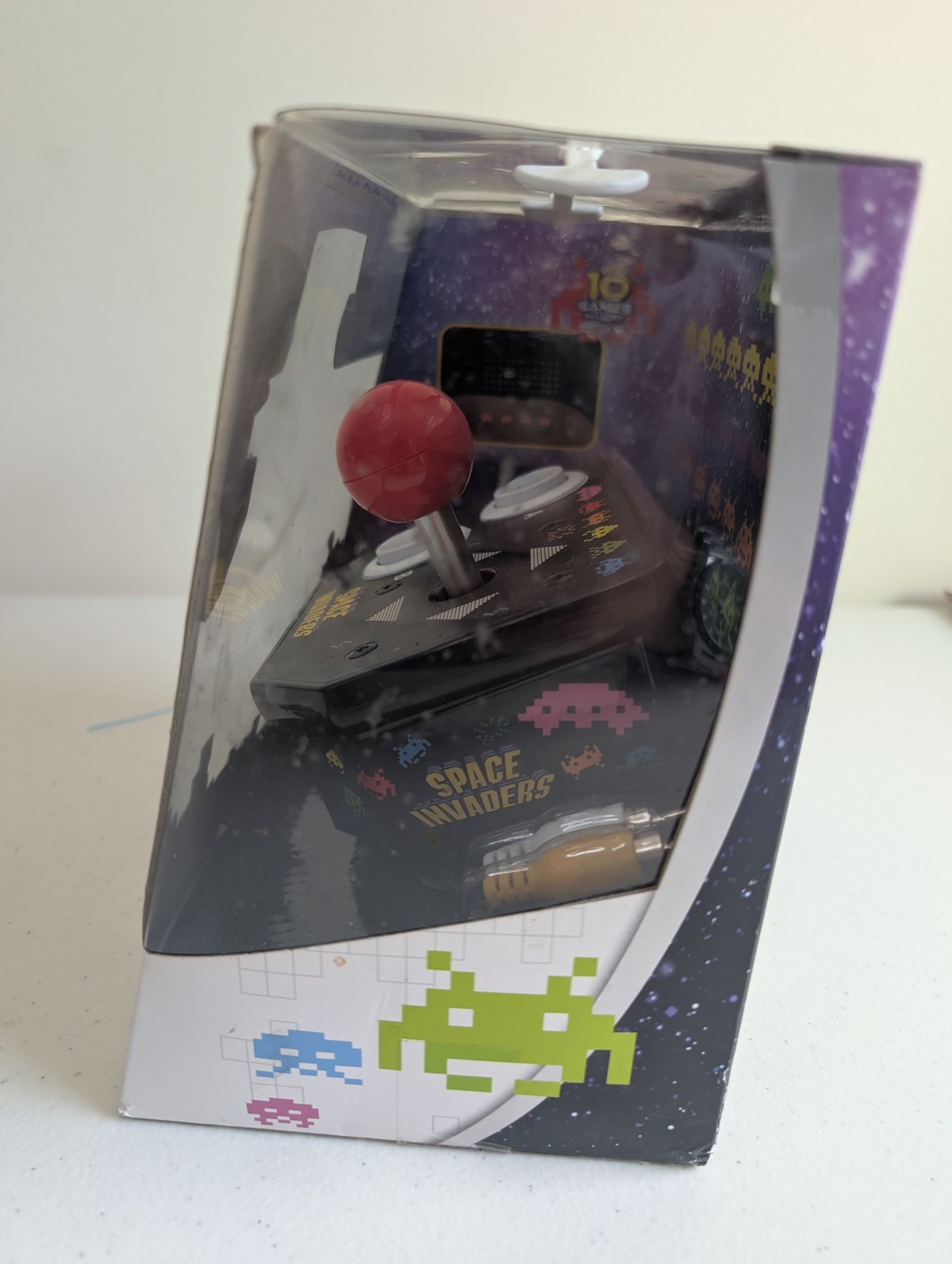 JAKKS Pacific Retro Arcade Space Invaders Plug N Play Console 10 Games NIB