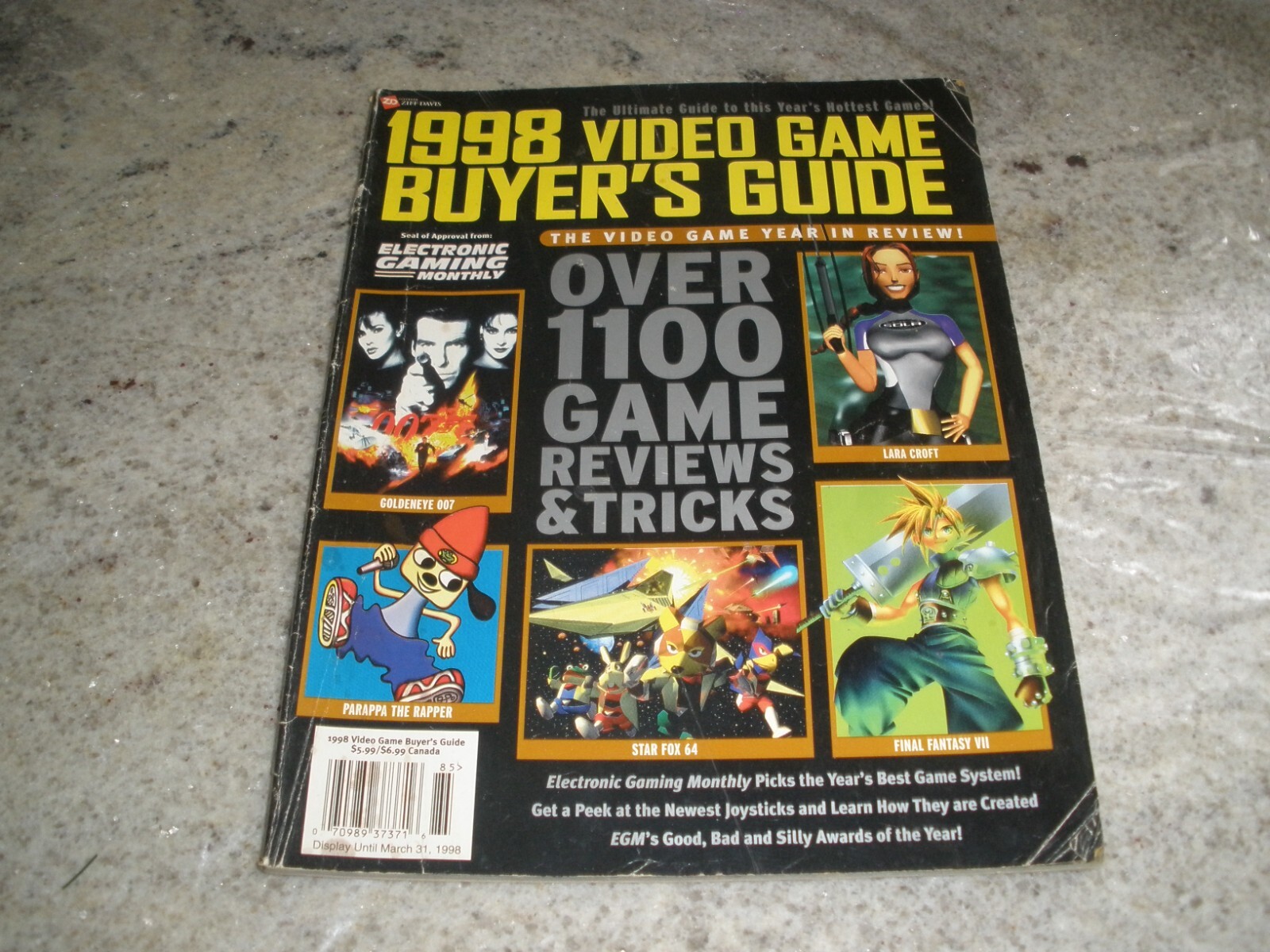 1998 VIDEO GAME BUYER’S GUIDE