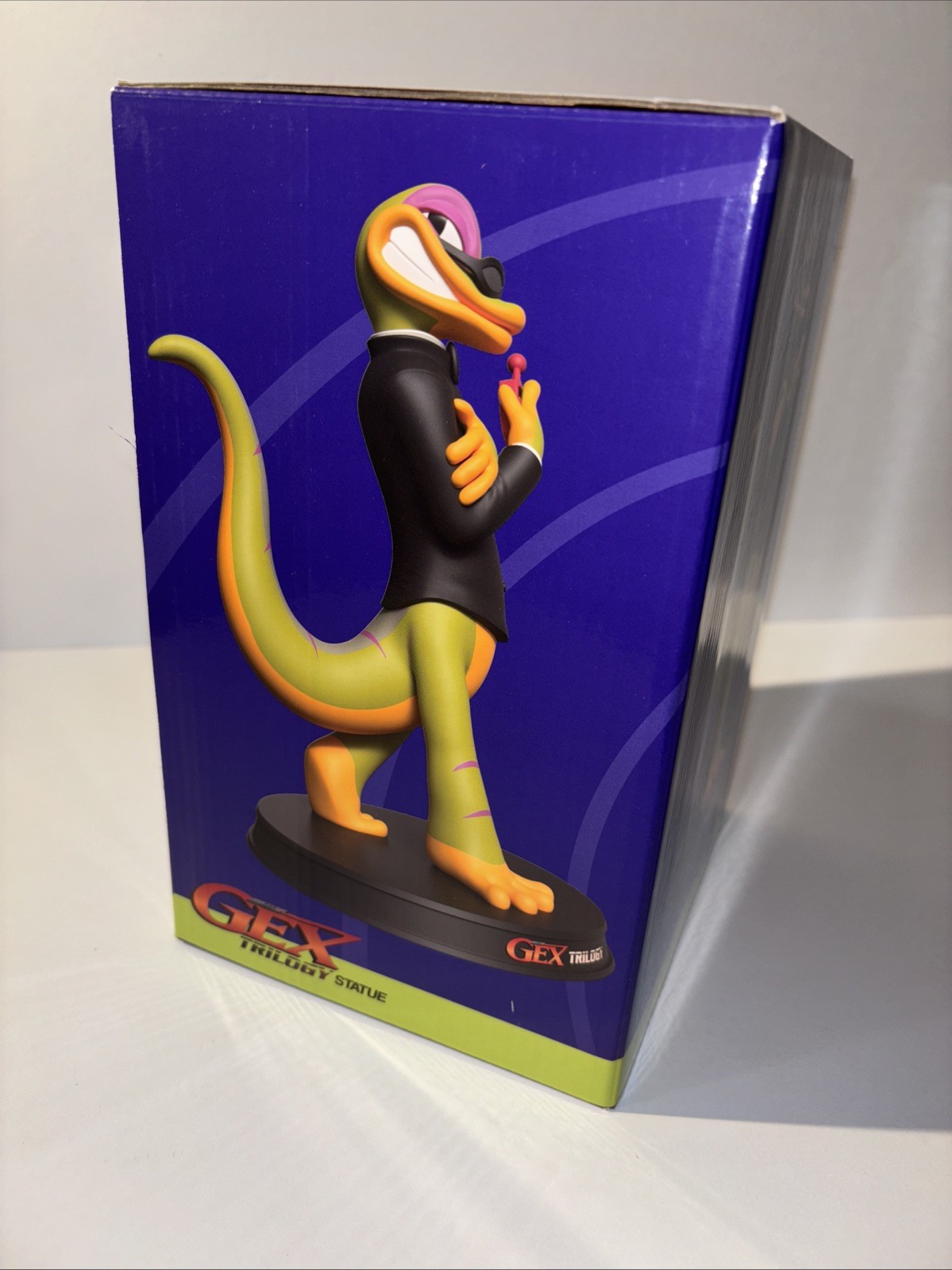 GEX TRILOGY STATUE FIGURE FROM TAIL TIME COLLECTORS EDITION LIMITED RUN GAMES