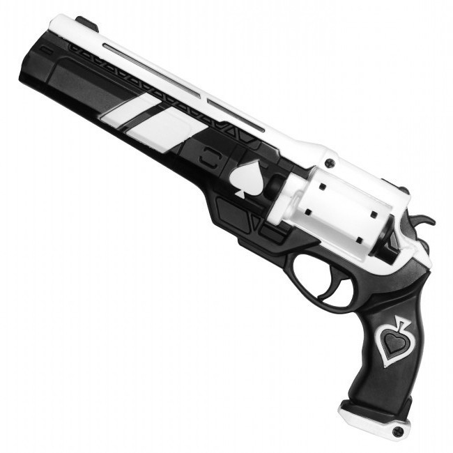 15” Spades stripes Design Pistol Revolver Replica Foam Gun Cosplay Costume Prop
