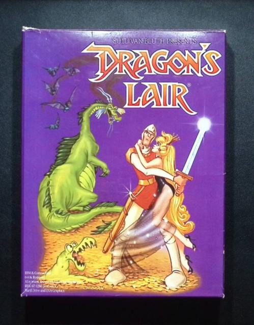 Dragon’s Lair 3.5 in Floppy (PC, 1989) – BIG BOX