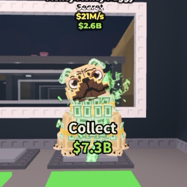 (CHEAP)Money Money Puggy 21M/s (no traits)