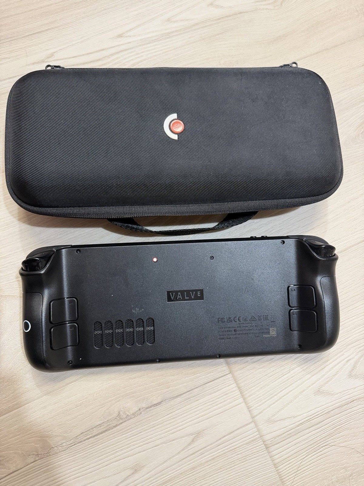 Valve Steam Deck 512GB Black Handheld System Touchscreen w/ Carrying Case