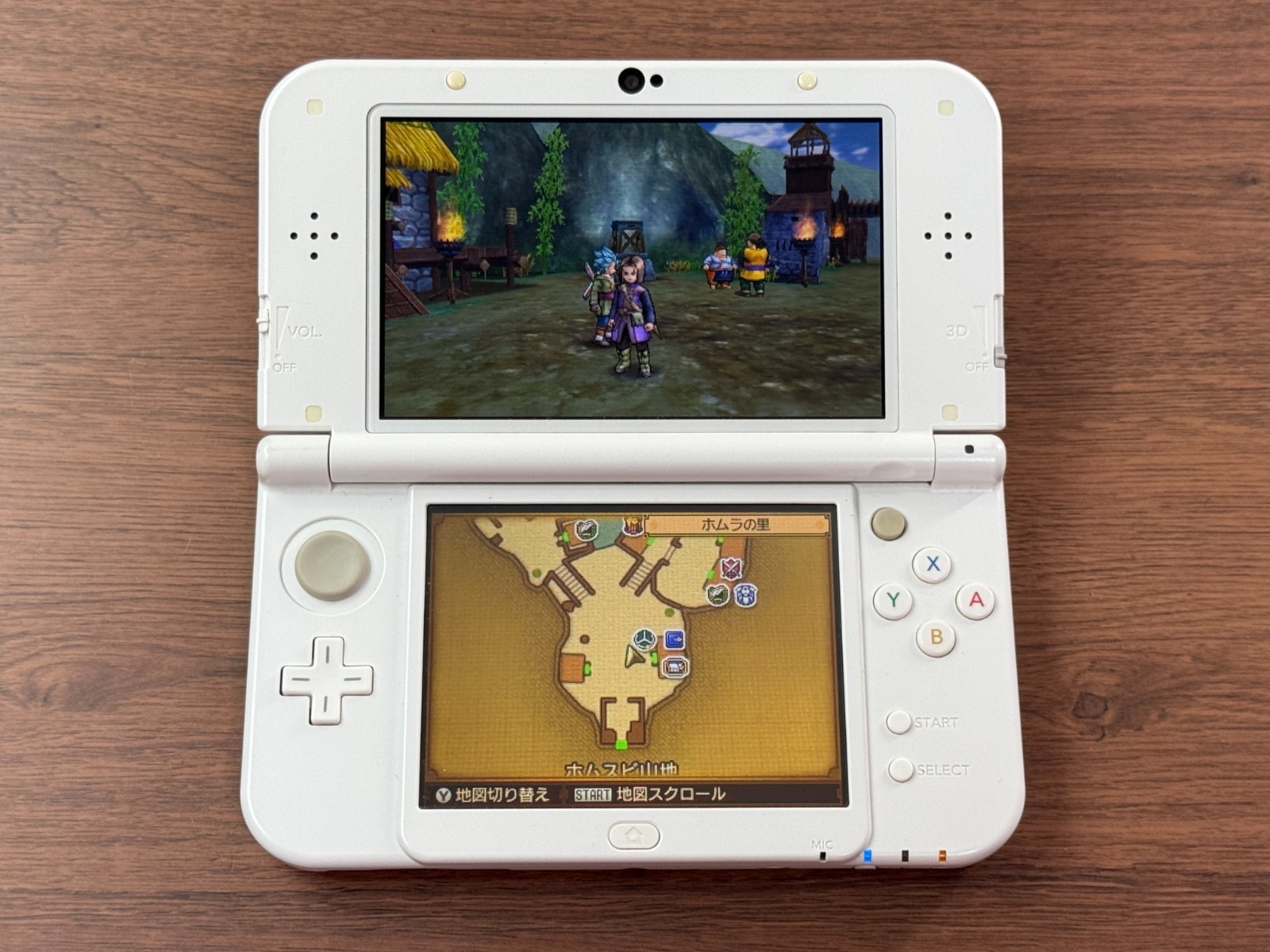 IPS Nintendo New 3DS XL Pearl White Console IPS Screen Bottom D6377