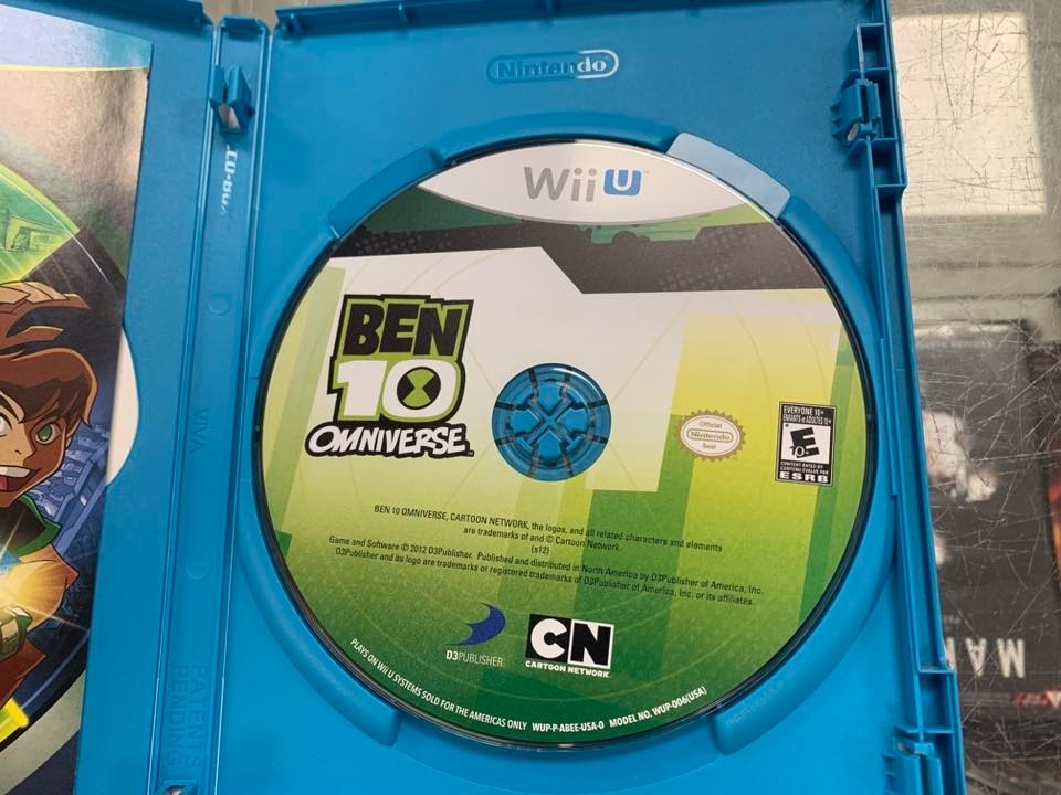 Ben 10 Omniverse Nintendo Wii U Good Condition CIB NTSC Complete D3 Publisher