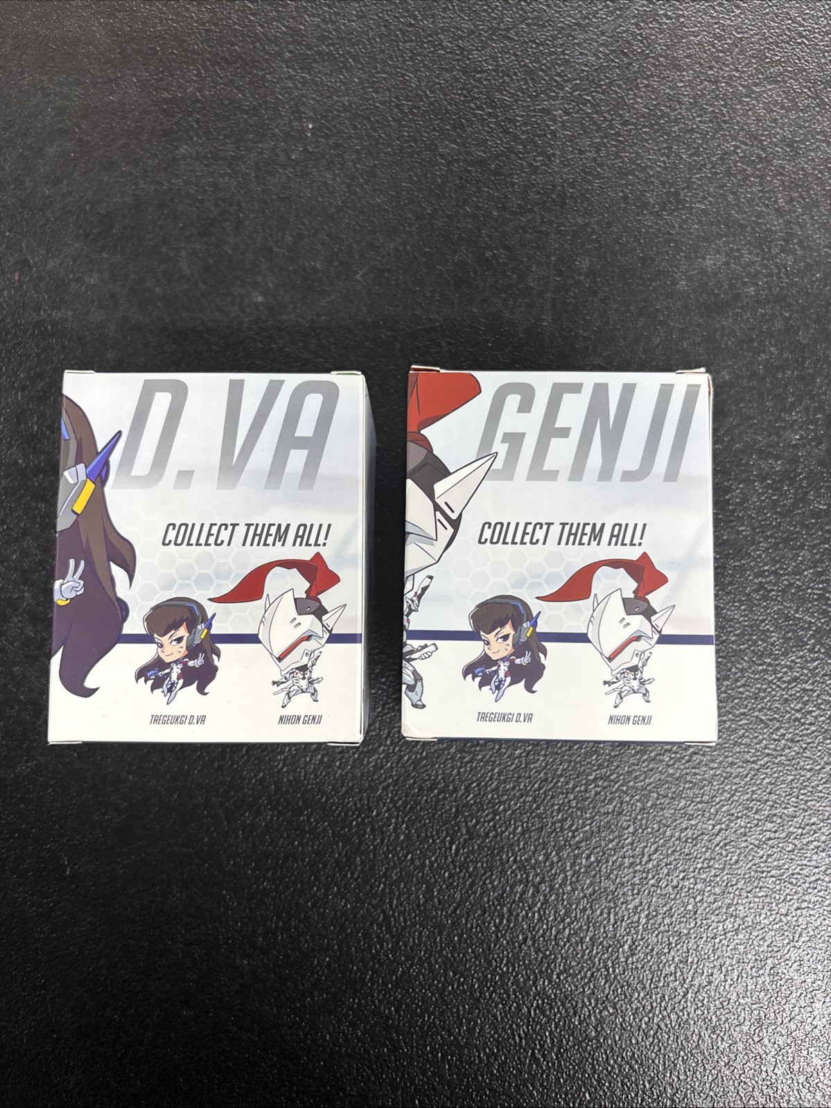 Overwatch Cute But Deadly Summer Games Taegeukgi D.Va + Nihon Genji Figures