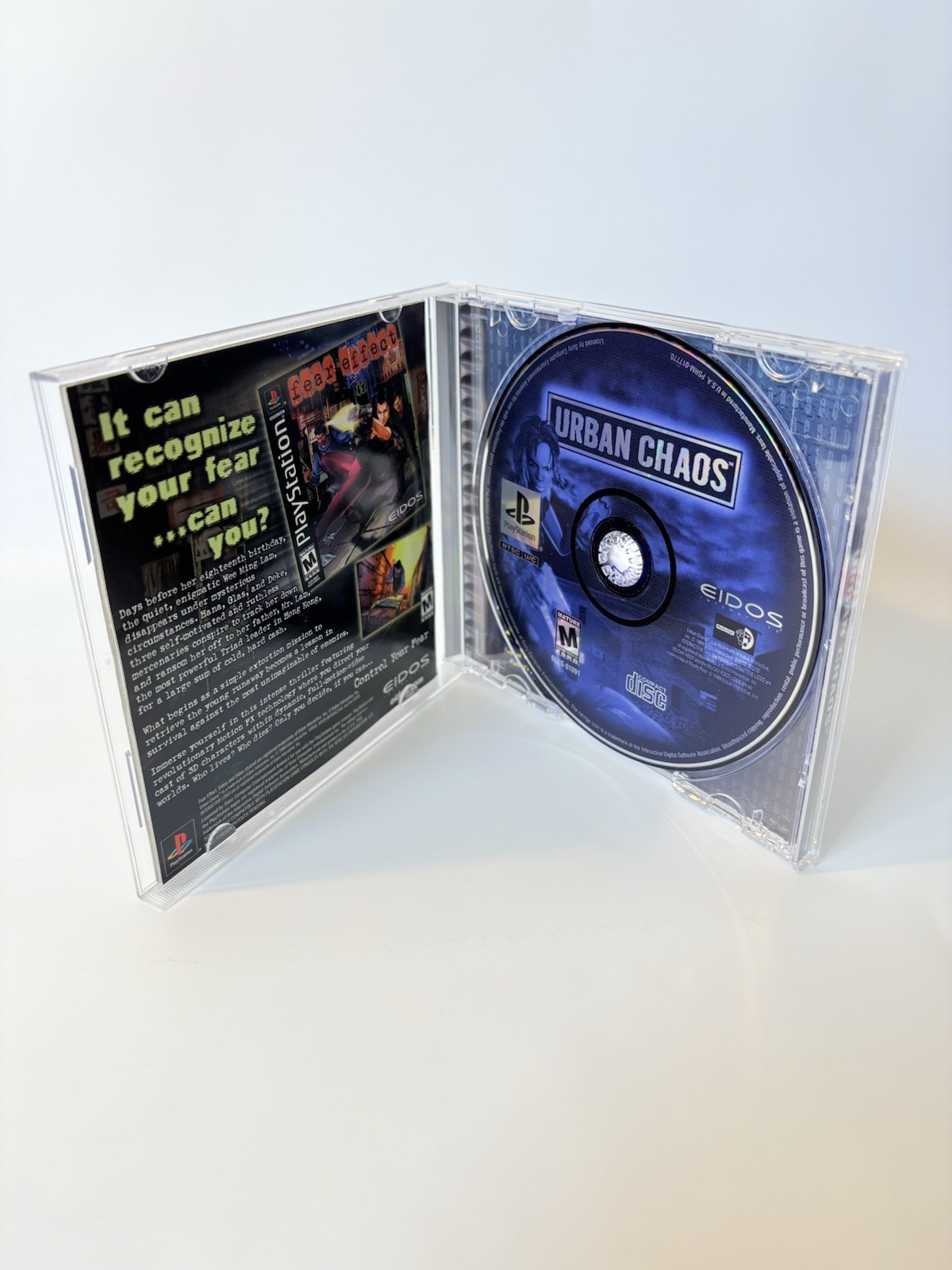 Urban Chaos (Sony Playstation 1 PS1) Complete CIB Excellent w/ 1yr Warranty