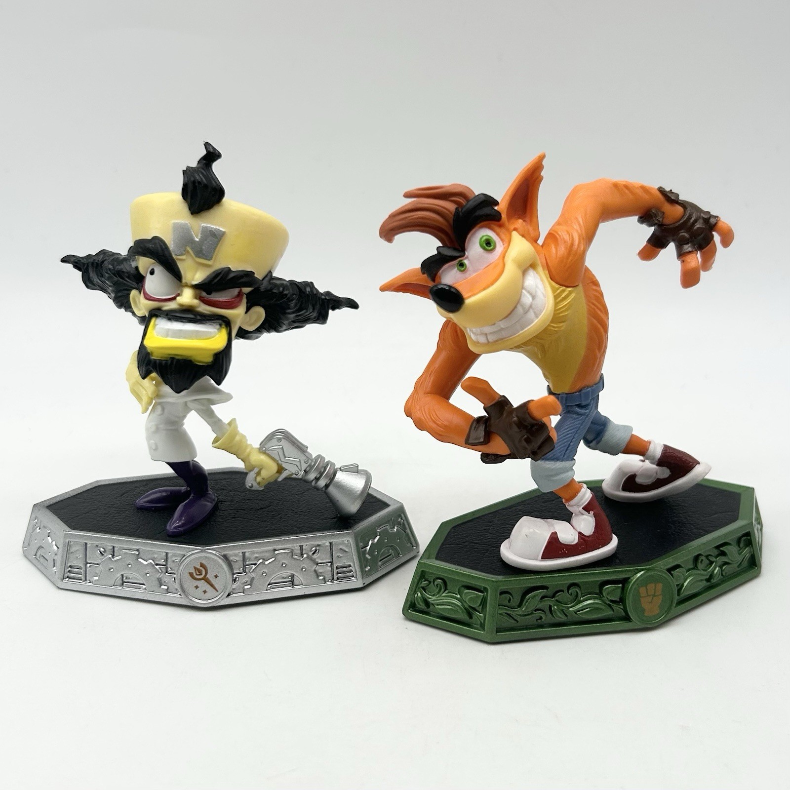 Skylanders Imaginators Crash Bandicoot and Dr. Neo Cortex Figures