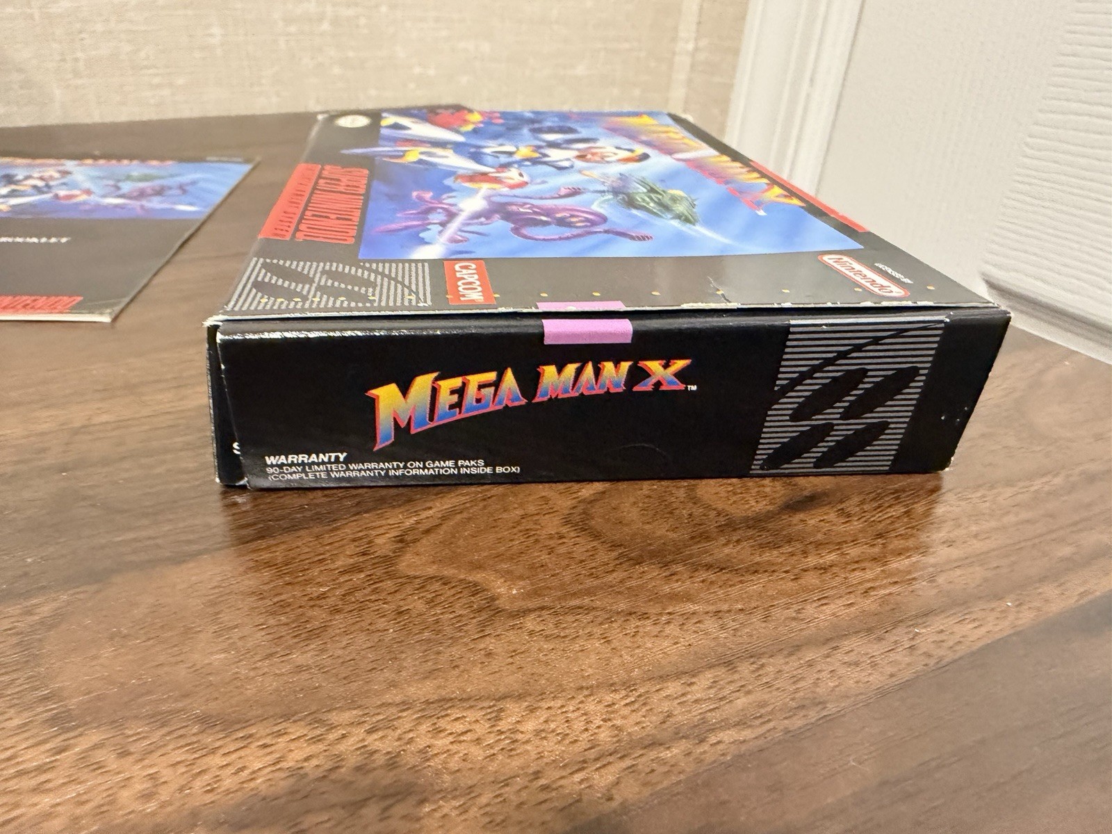 Mega Man X (Super Nintendo SNES, 1994) Complete CIB Manual Clean Tested