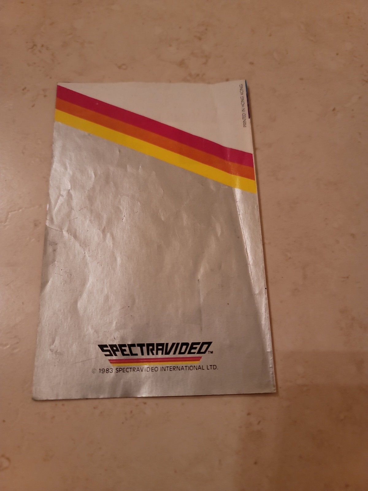 Atari 2600 VCS SPECTRAVIDEO SPECTRAVISION SPECTRA VISEO GAME CATALOG MANUAL 1983