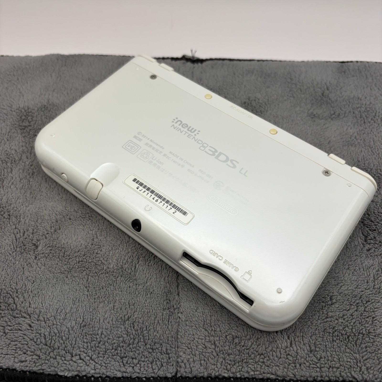 【Excellent5】Nintendo NEW 3DS LL XL Pearl White System Used Game Console From JP