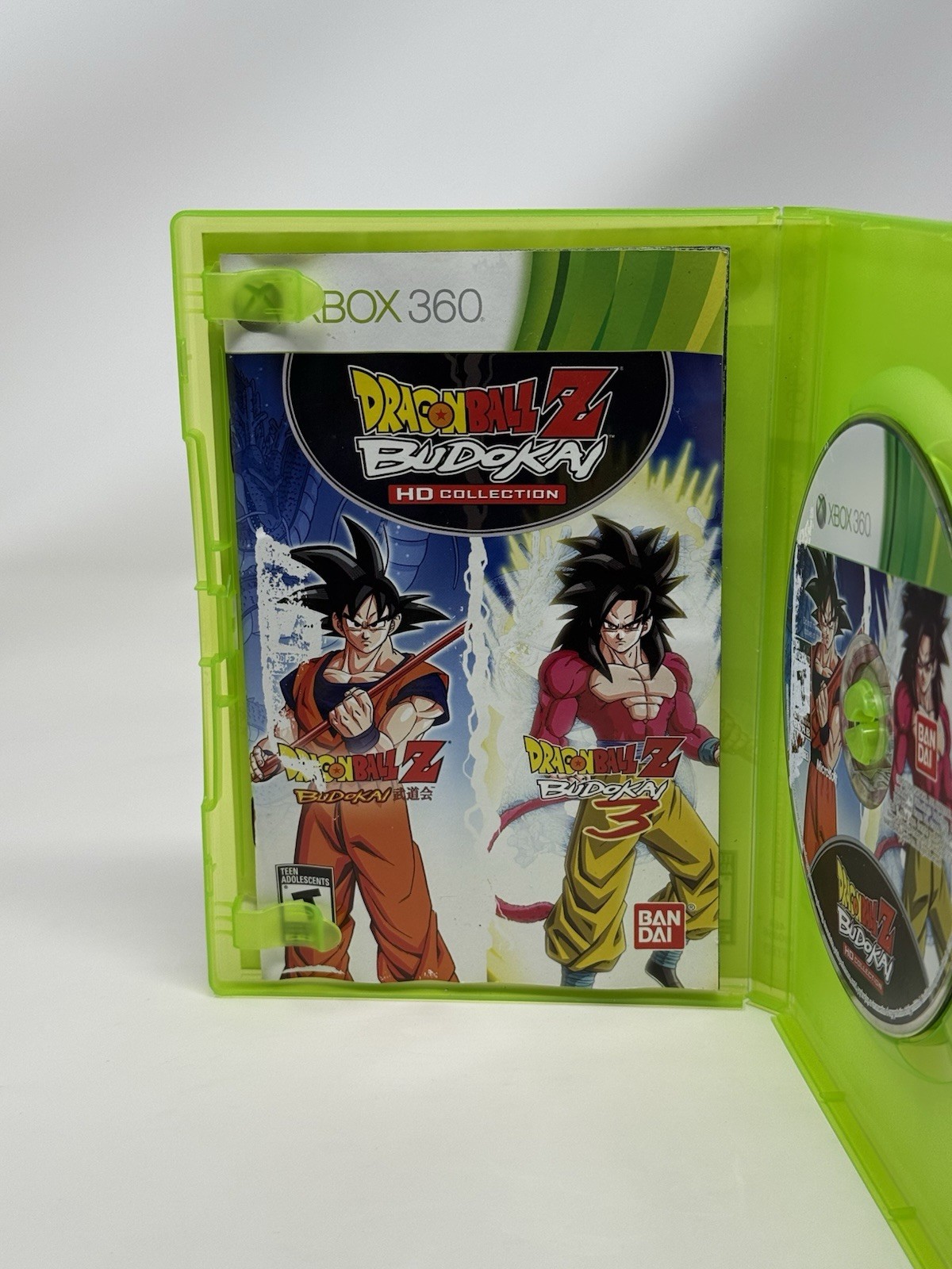 Dragon Ball Z Budokai HD Collection Microsoft Xbox 360 Complete CIB Mint Disc