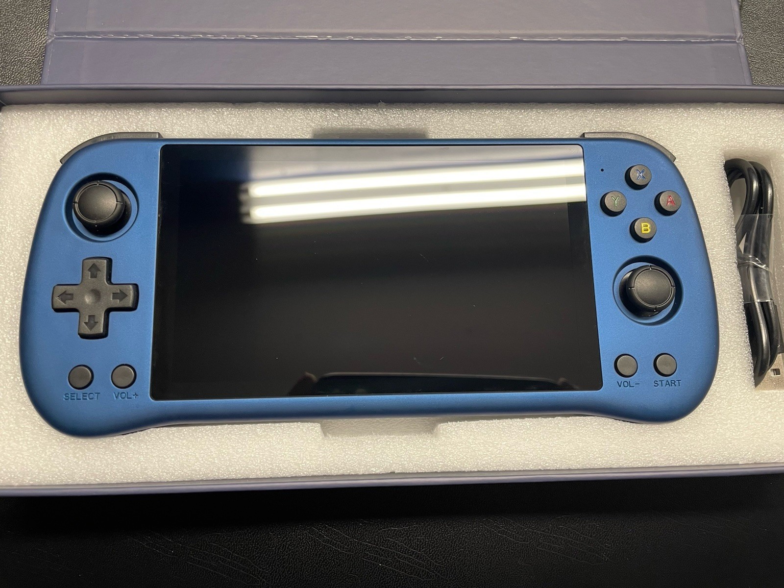 powkiddy x55 handheld retro gaming console 64gb sd Card Included