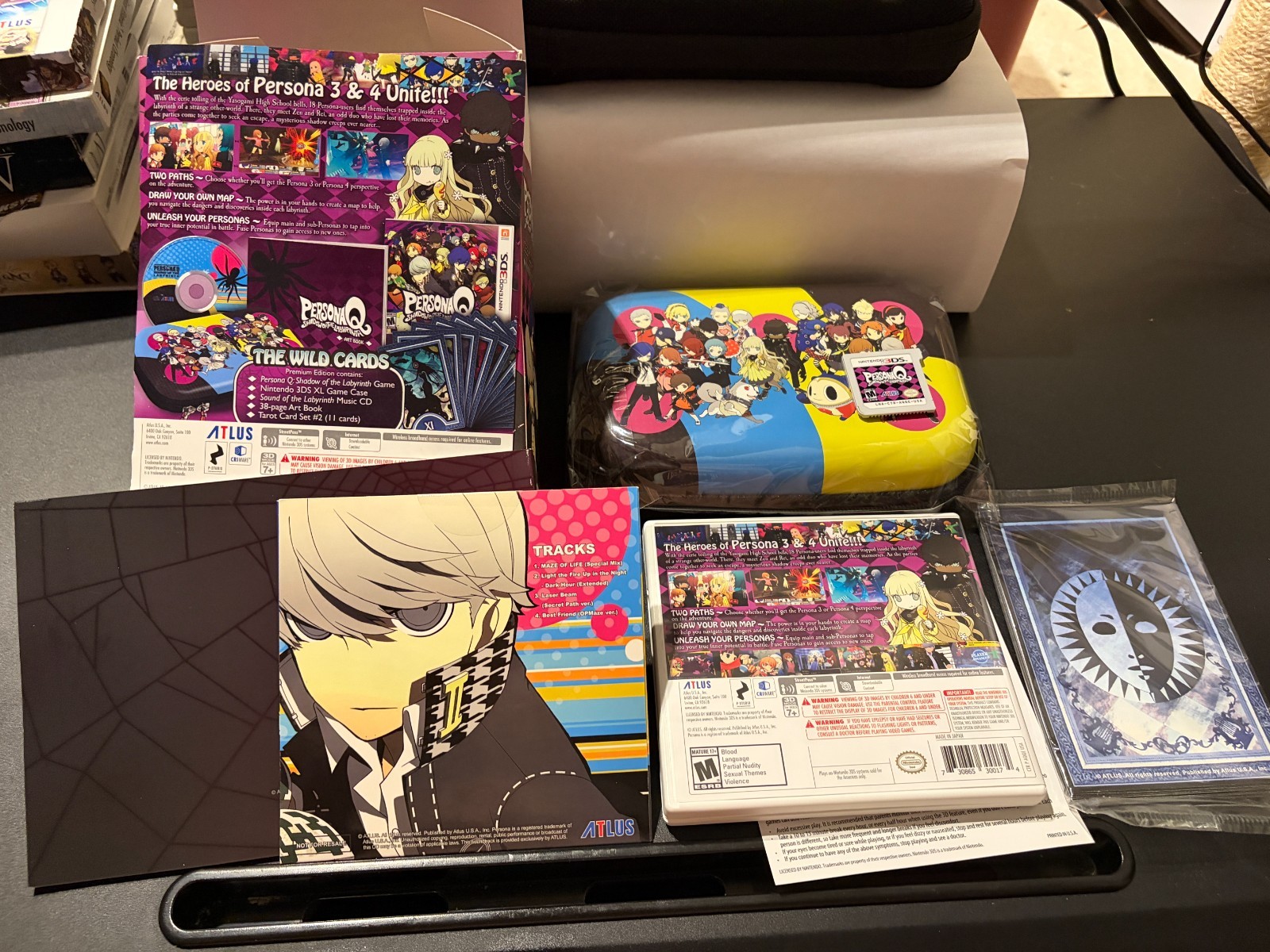 Persona Q Shadow of the Labyrinth The Wild Cards Premium Edition (Nintendo 3DS)