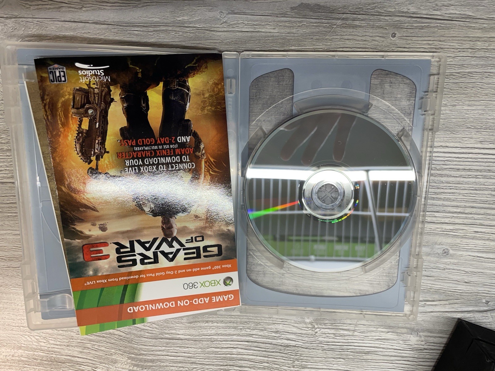 Xbox 360 Gears of War 3 Limited Edition Octus Award Box CIB Tested Works