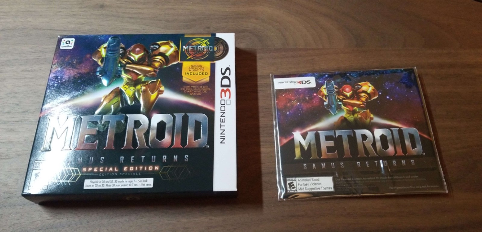 NEW – Metroid: Samus Returns Special Edition (Nintendo 3DS, 2017) w/ Keychain