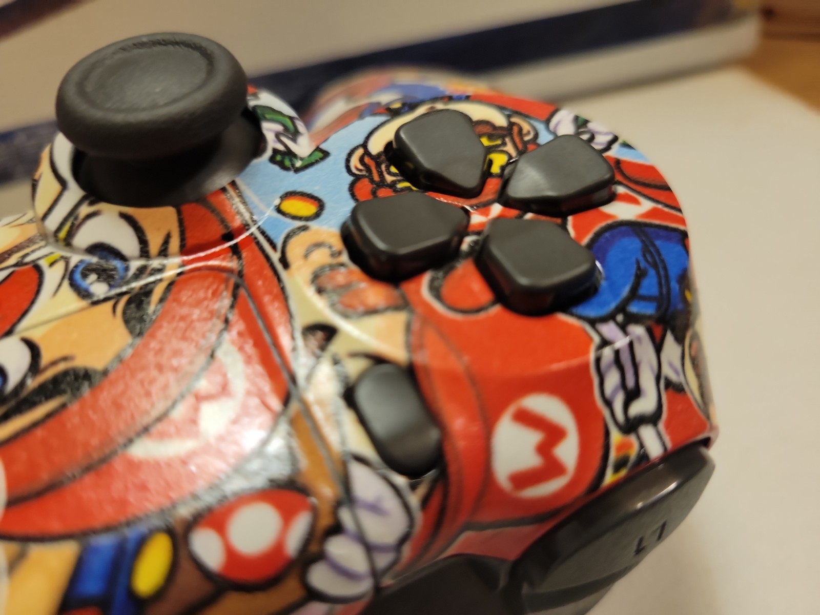 Mario Sony DualShock 4 Controller PlayStation PS4 – Custom Hydro Dipped