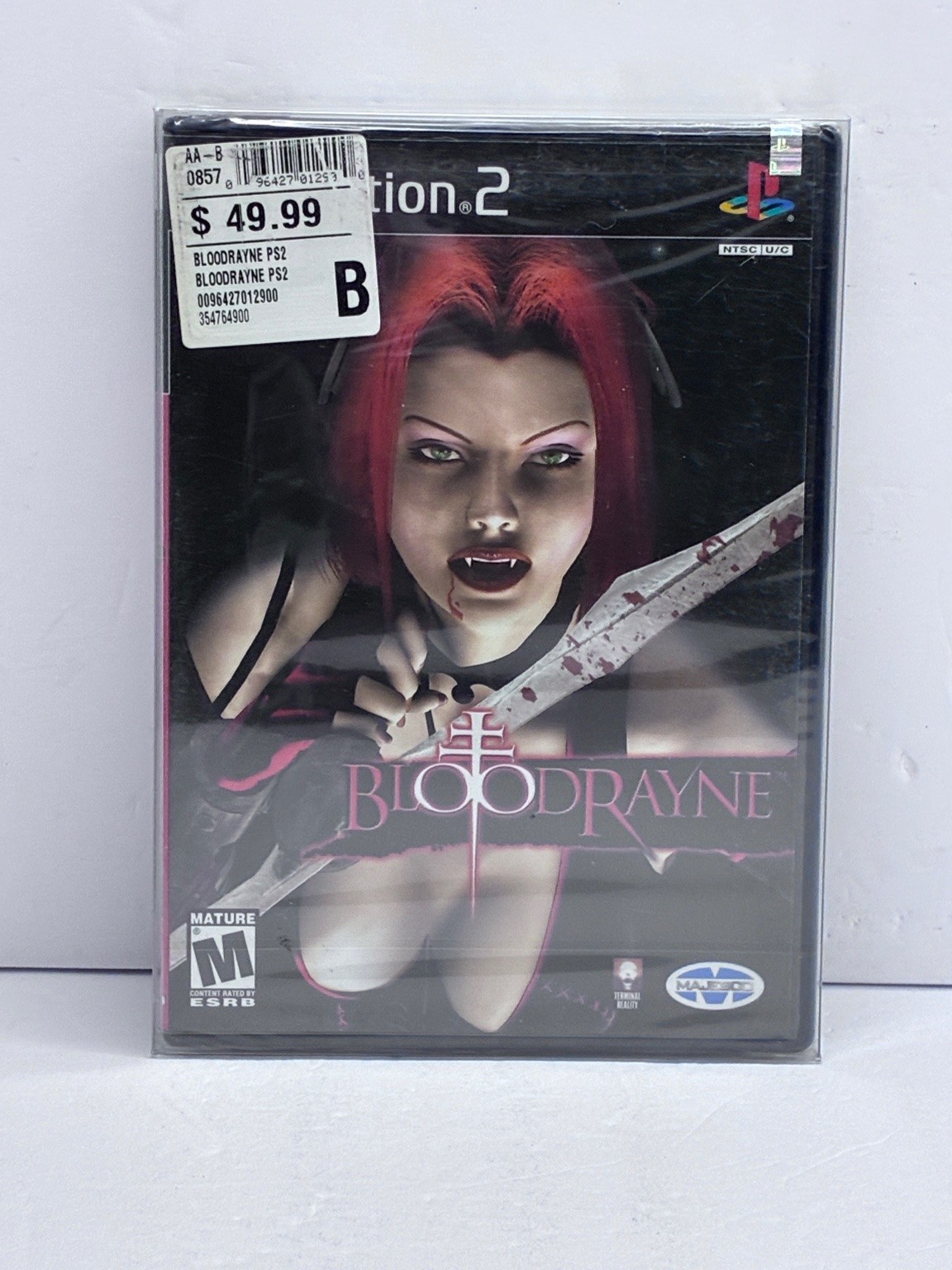 BloodRayne PlayStation 2 Video Game Action Horror NEW SEALED W/CASE