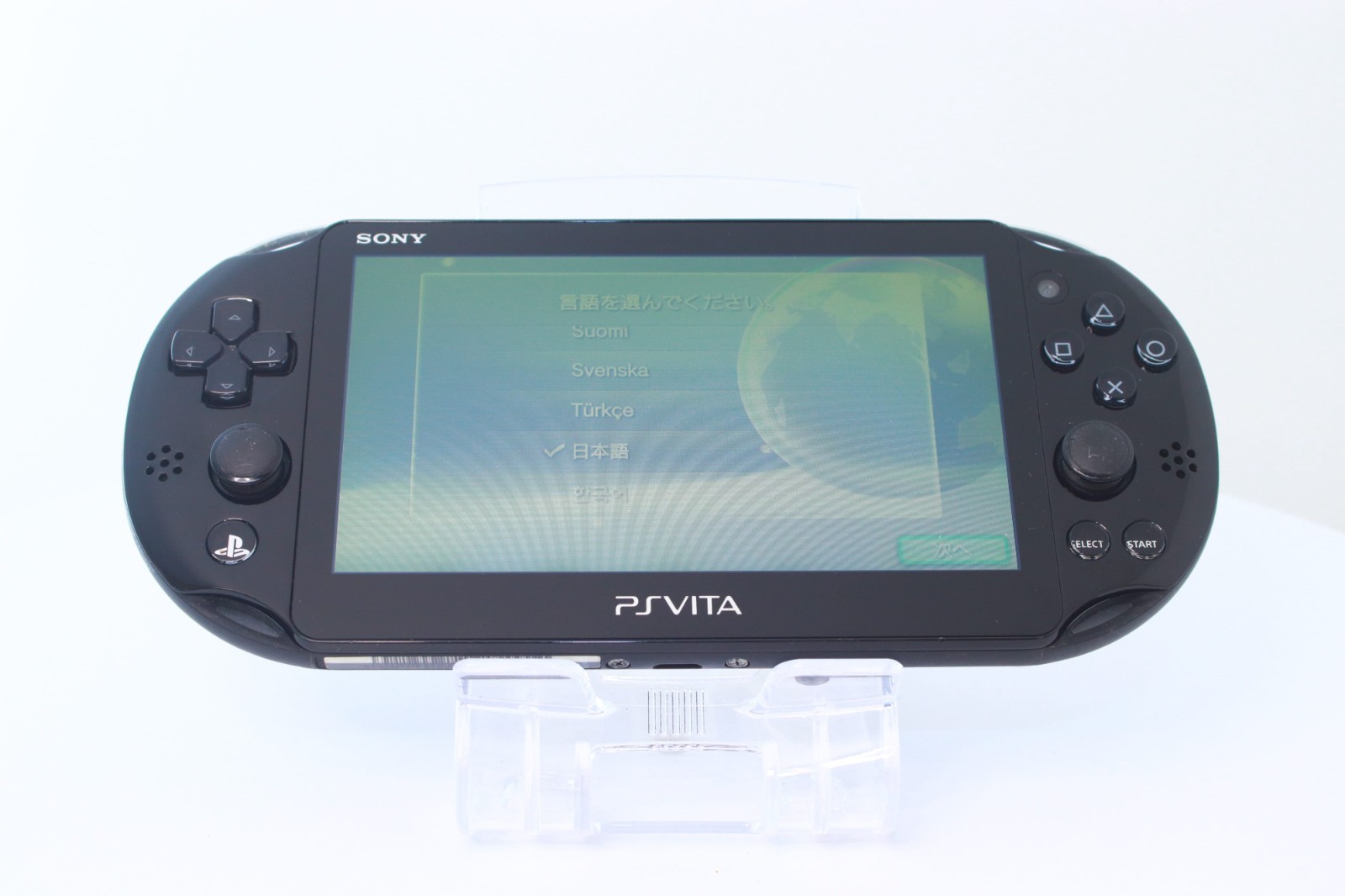 JP Game PS Vita PCH-2000 Black [ Rank：B]