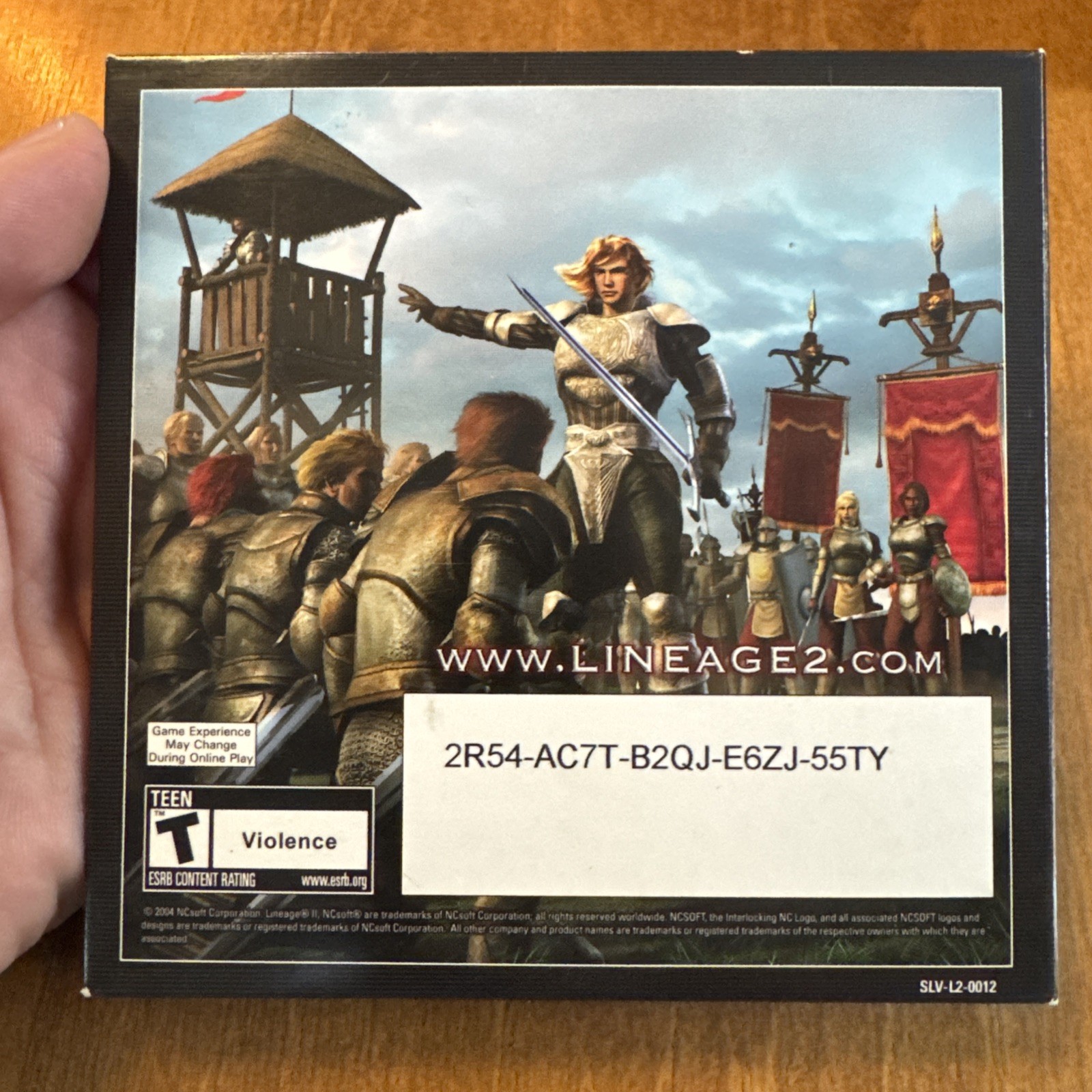 Lineage II – The Chaotic Chronicle for PC CD ROM 2 Disk Set ncsoft