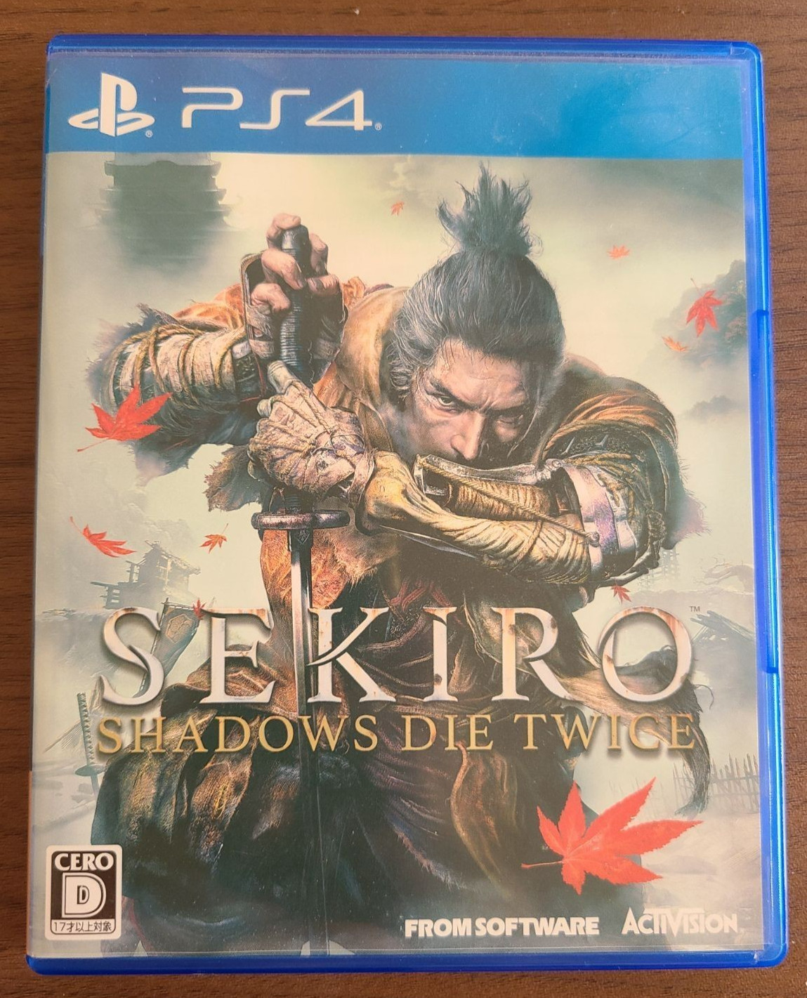 SEKIRO Shadows Die Twice Sony PlayStation 4 PS4 From Software Japanese version