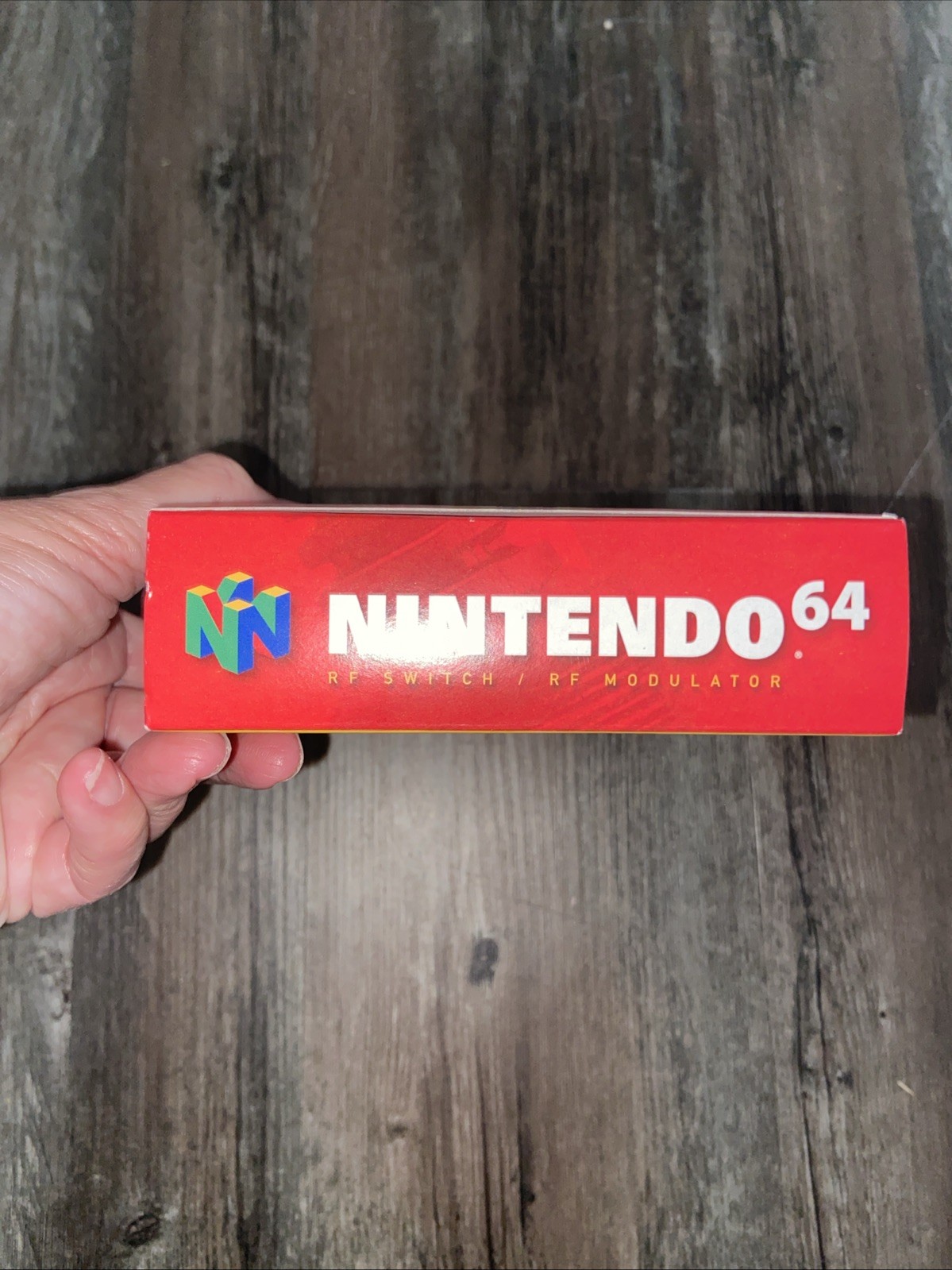 Nintendo 64 N64 OEM RF Switch RF Modulator Vintage Accessory