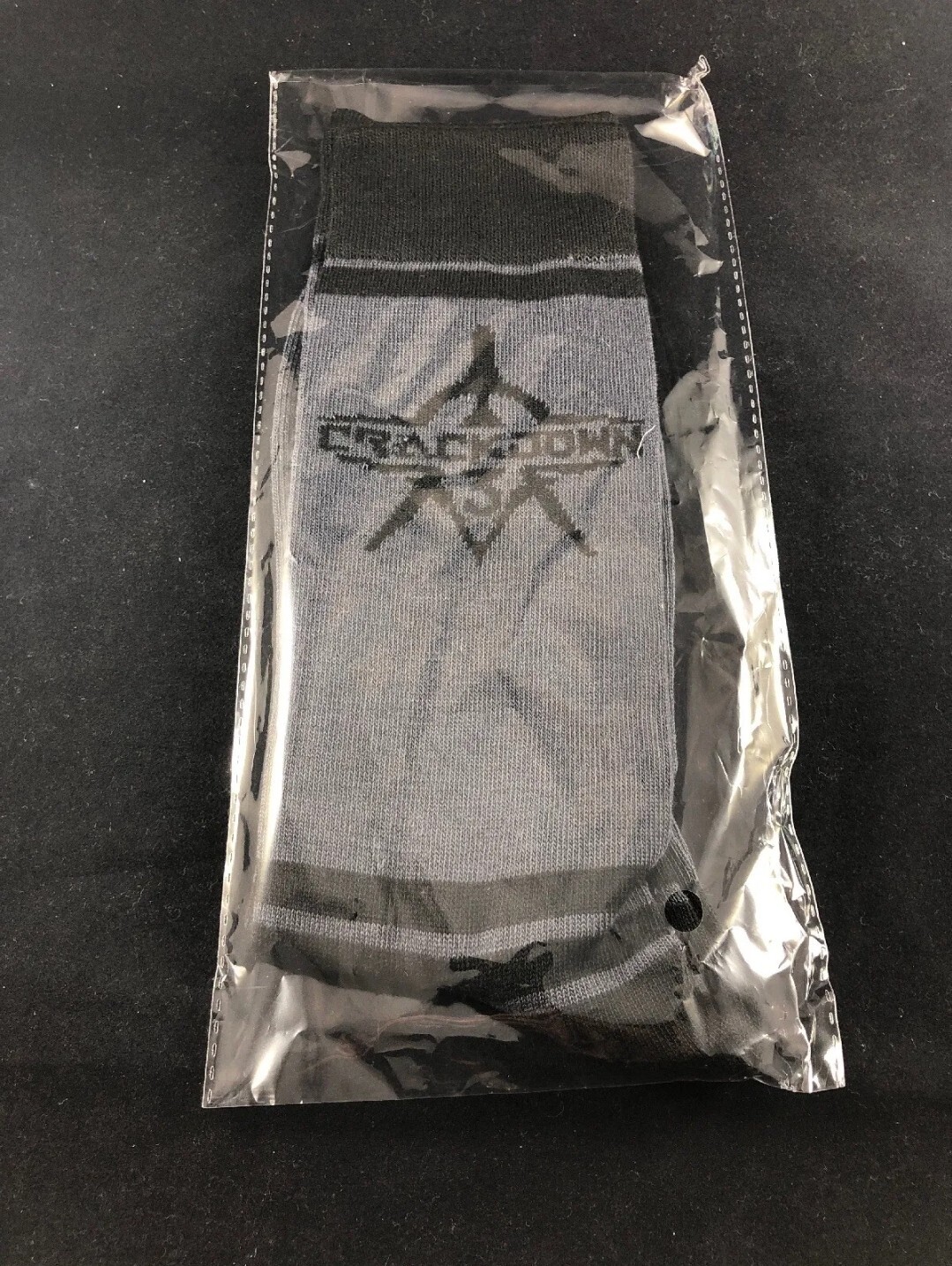 Crackdown 3 Socks – Black/Grey – Gamestop Pre-Order Bonus