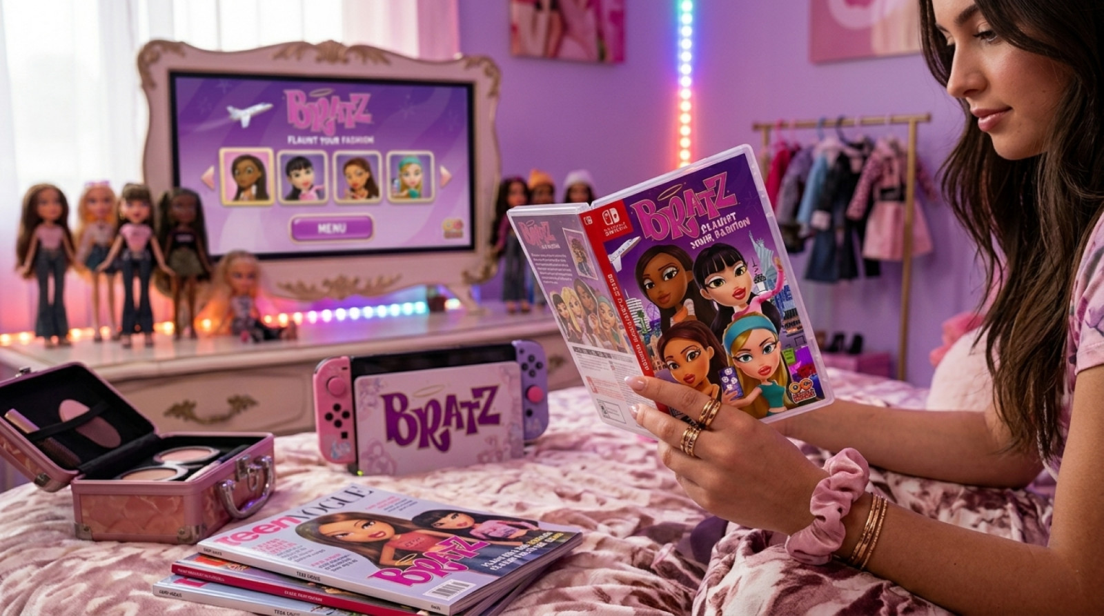 Bratz Flaunt Your Fashion Nintendo Switch Brand New Sealed Fast Shipping