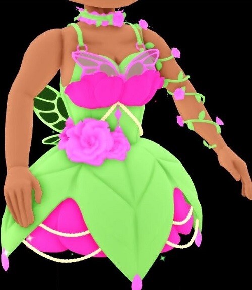 Royale High – Nurturing Nymph Dress / Nature Fairy (Dress Only)