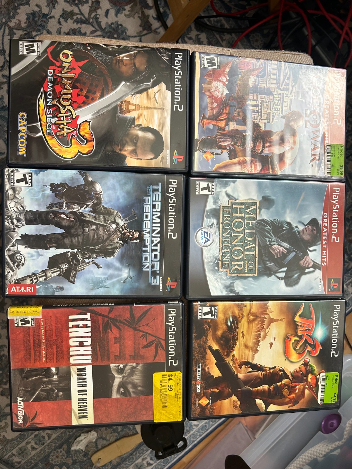 Playstation Slim plus games