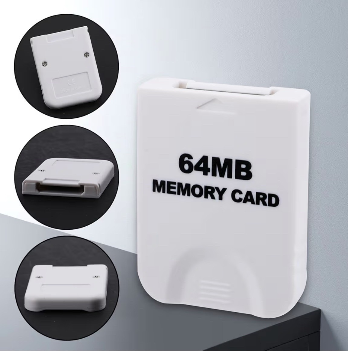 64MB (1019 Blocks) Game Memory Card for Nintendo Wii or Game Cube. New.