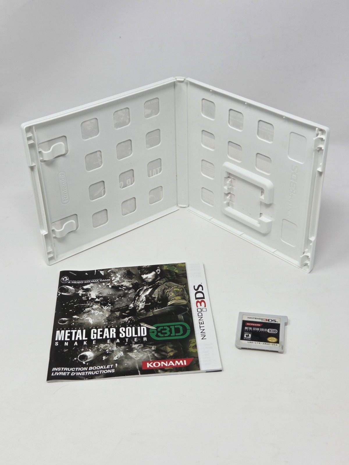 Metal Gear Solid 3D Snake Eater Nintendo 3DS 2012