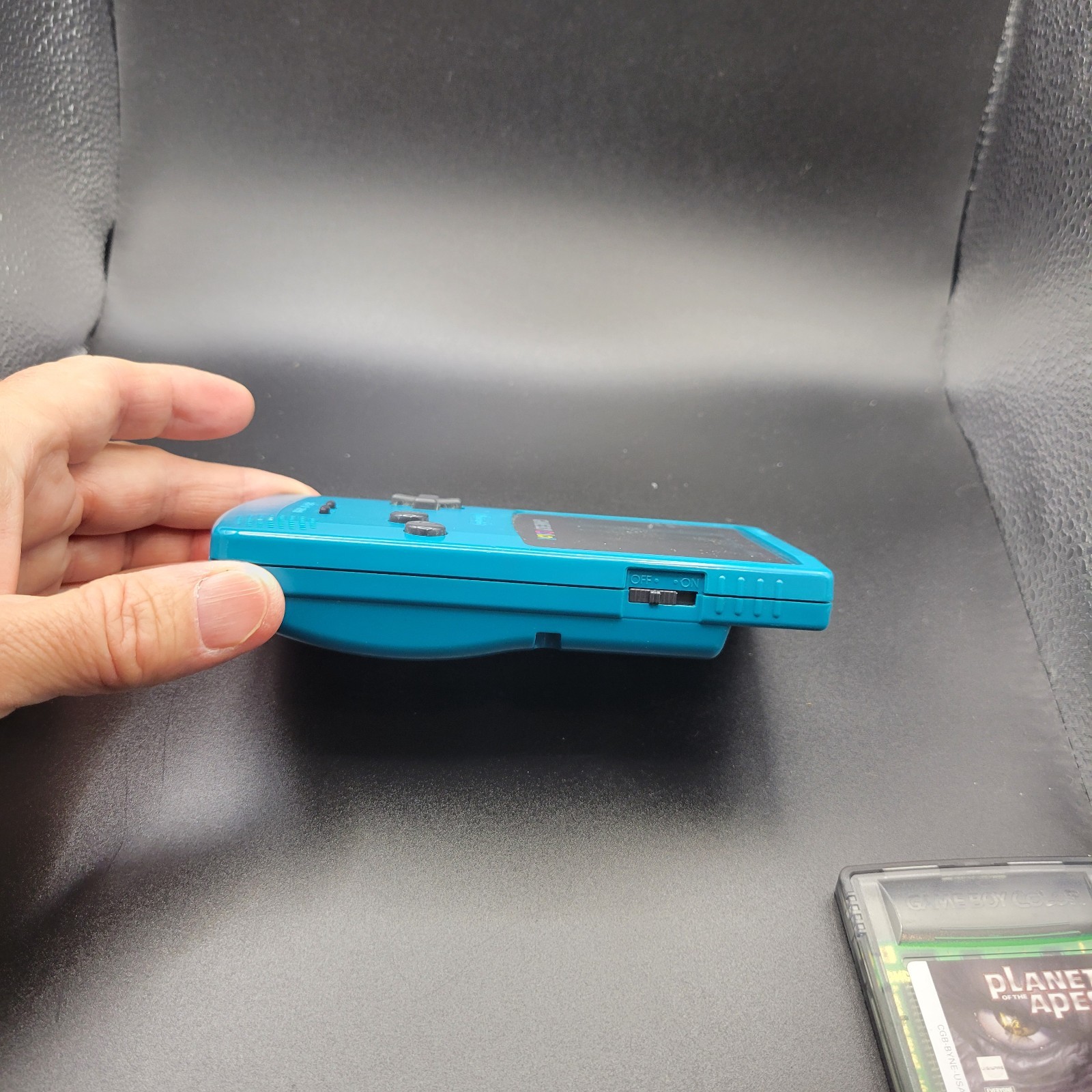 Nintendo Game Boy Color Handheld Game Console – Teal w Game