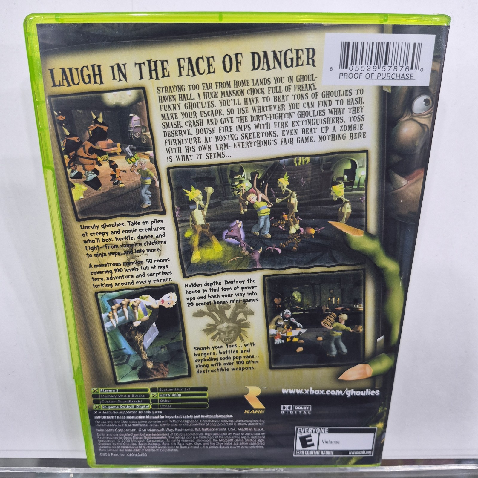 Grabbed by the Ghoulies (Microsoft Xbox, 2003)