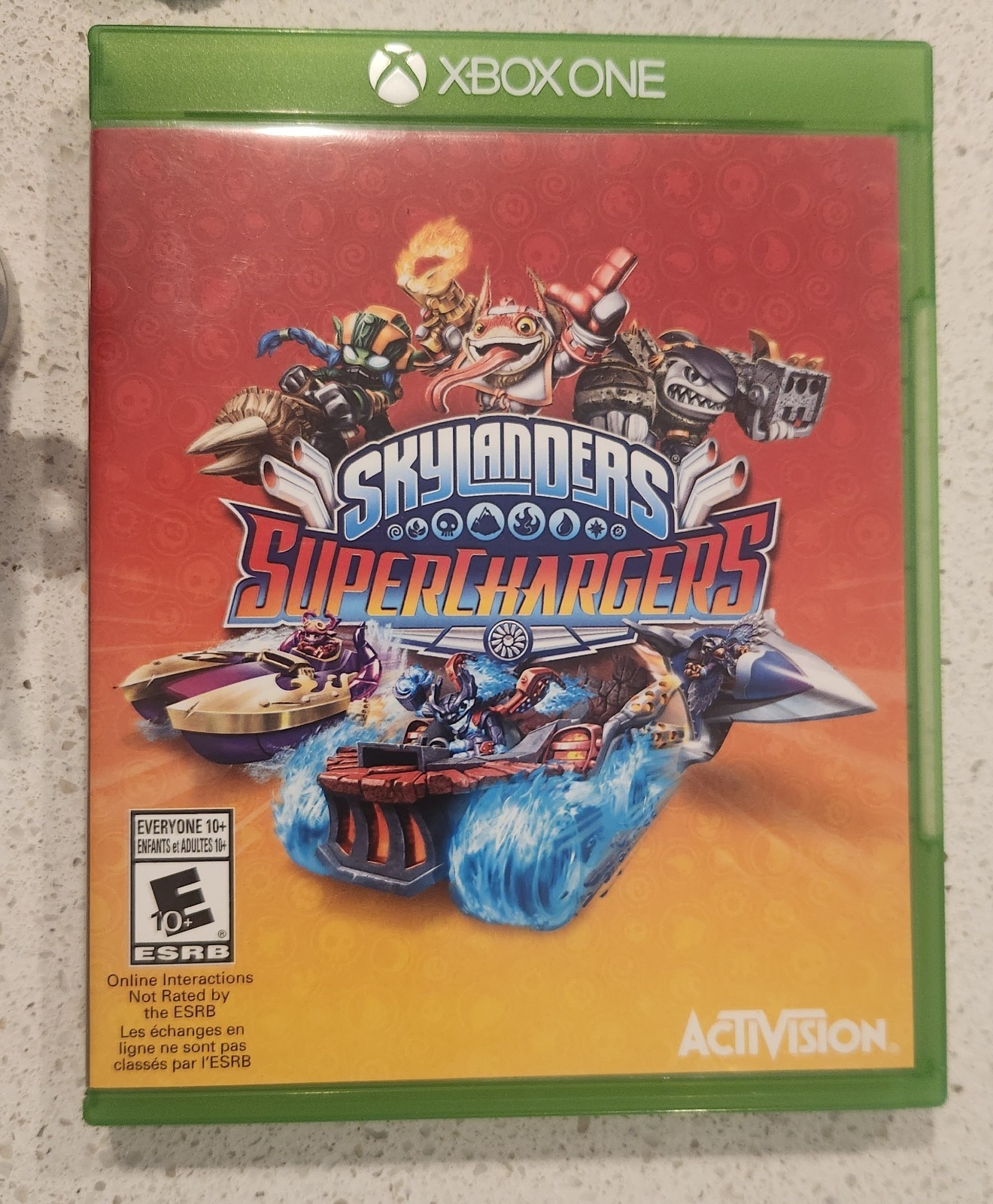 Skylanders Superchargers Xbox One Game W/ Portal & 8 Play Pieces