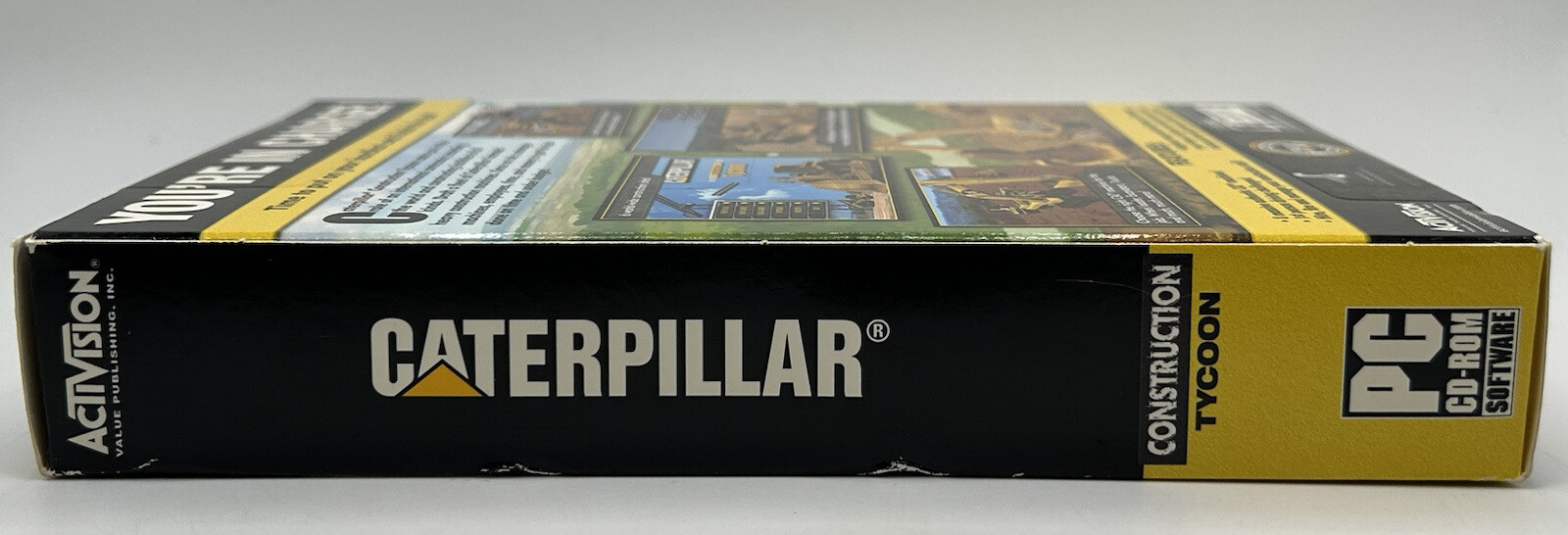 Caterpillar Construction Tycoon Activision PC Cd-ROM Brand New Sealed