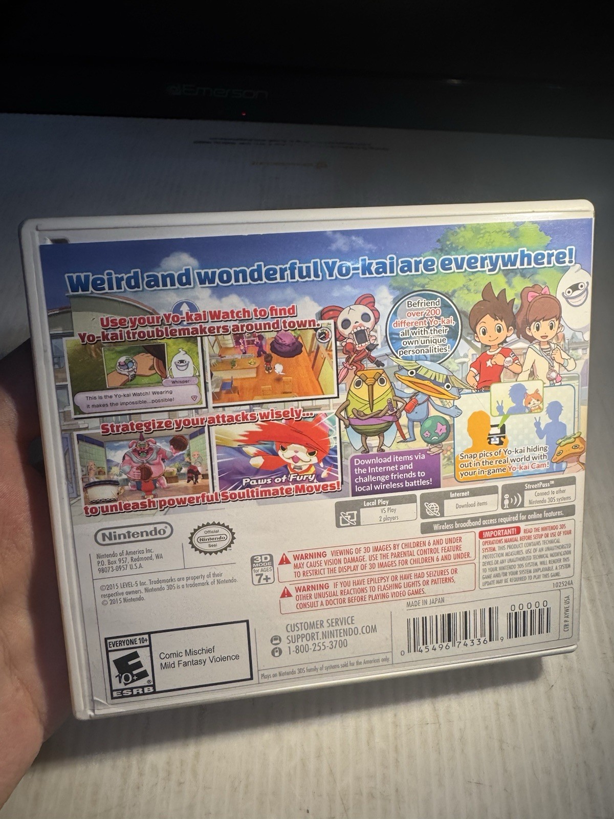 Yo-Kai Watch – Nintendo 3DS – CIB