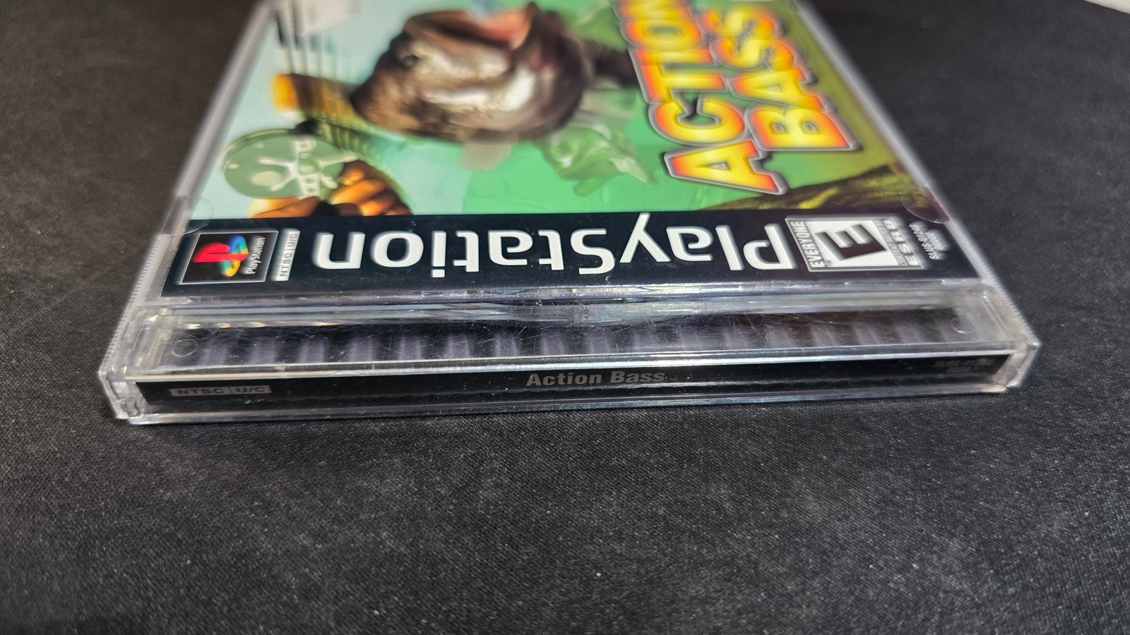 Action Bass Take 2 Interactive Sony Playstation 1 PS1 MINT condition COMPLETE!