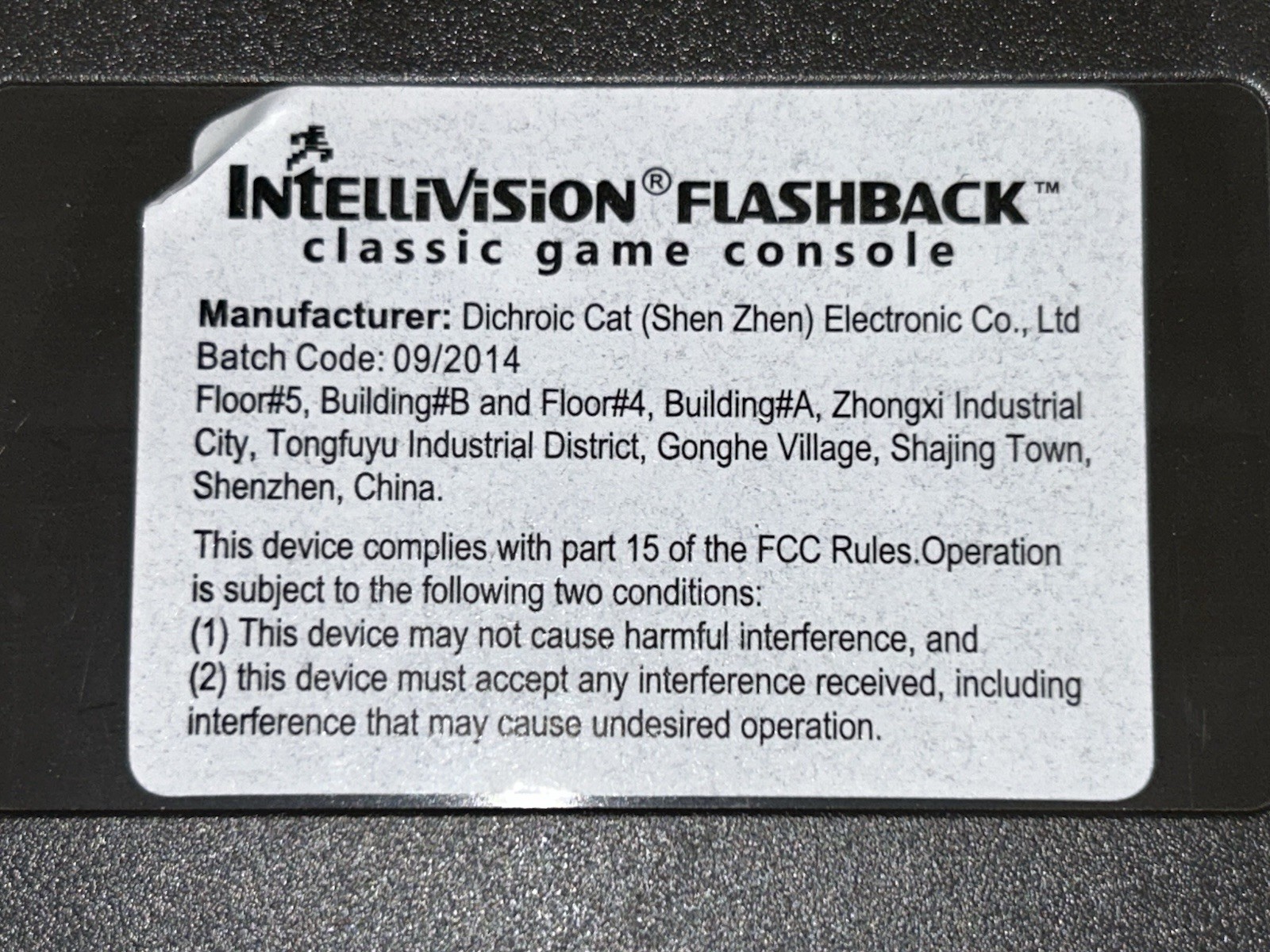 Intellivision Flashback Classic Game Console 60 Built-In Games & Controllers