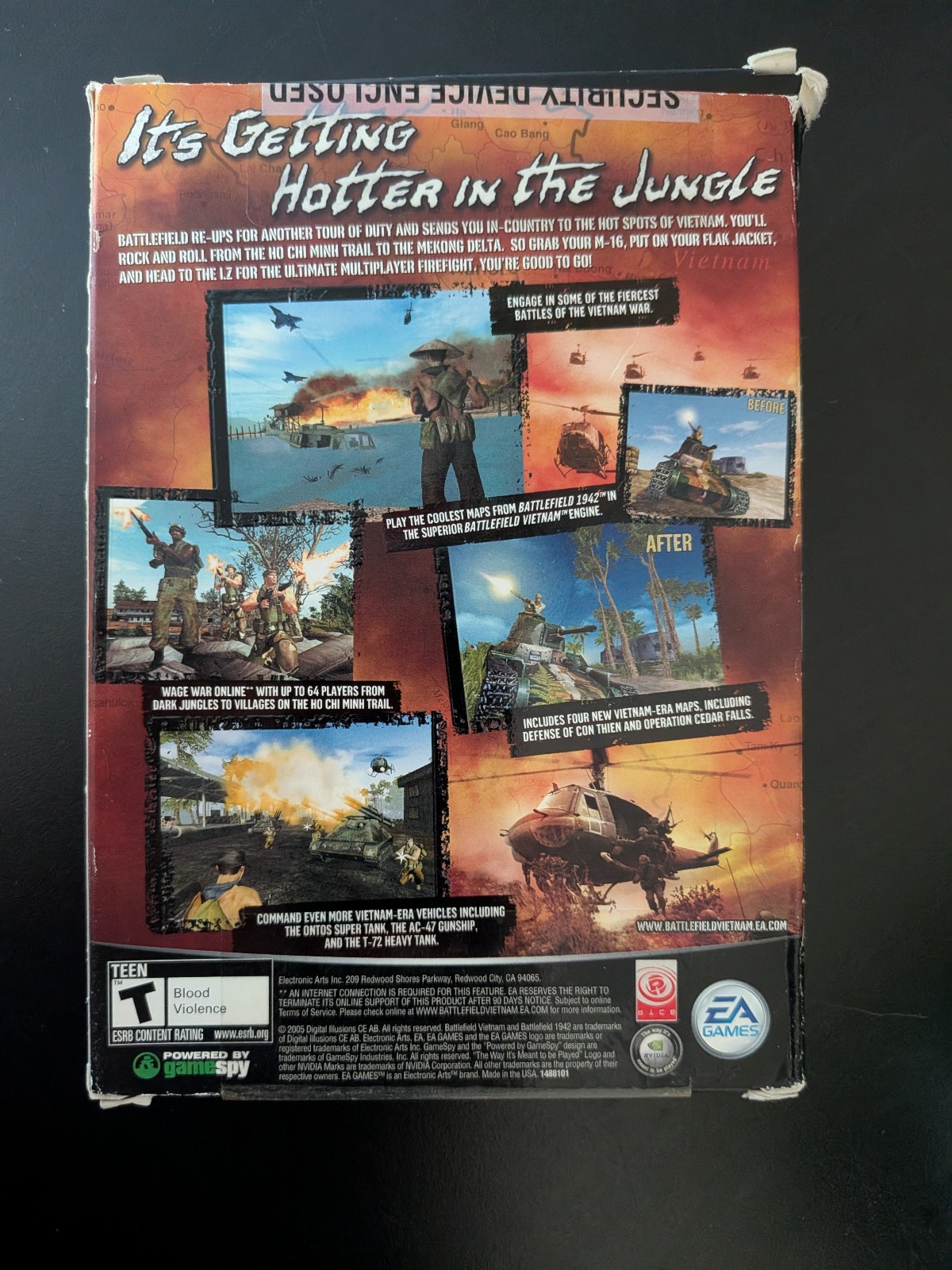 PC CD Battlefield Vietnam Redux * 2005 * with Bonus Disc * Video Game