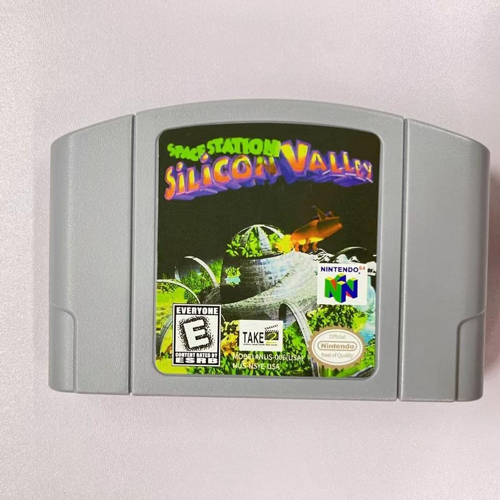Space Station: Silicon Valley – Nintendo 64 (N64) Complete set Classic adventure