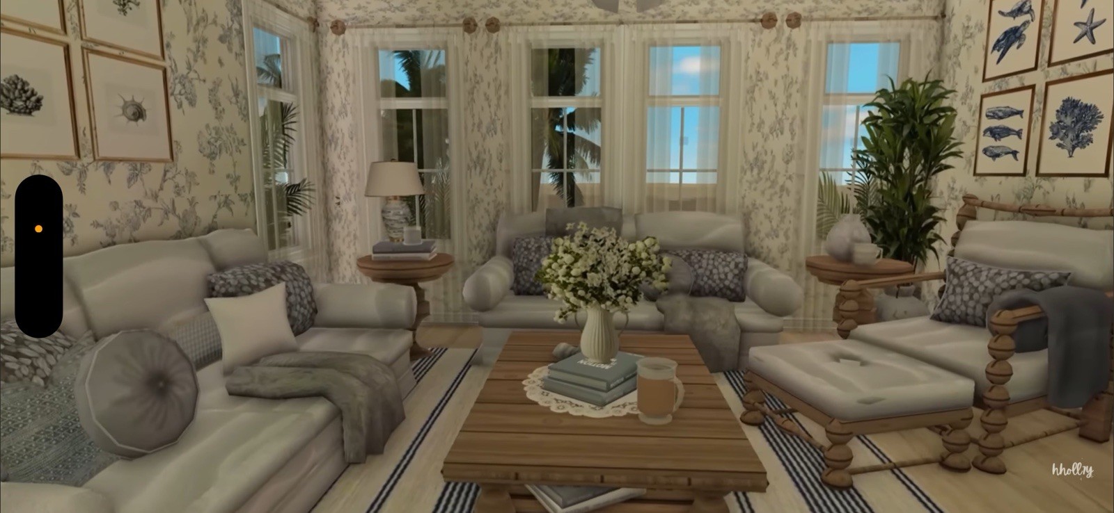 COASTAL BEACH HOUSE BLOXBURG.CHECK DESCRIP.FAST BUILDER FOR AFFORDABLE PRICE