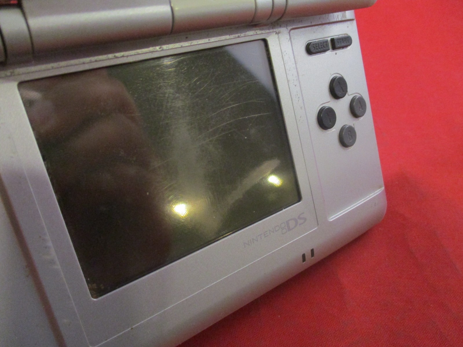 Original Nintendo DS Console System w/ Pirates of Carribean GBA game WORKS!