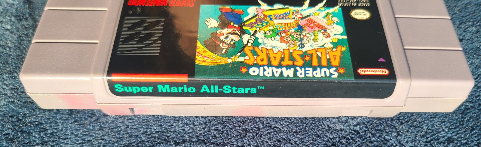 Super Mario All-Stars (Super Nintendo Entertainment System, 1993) Cart Only Auth